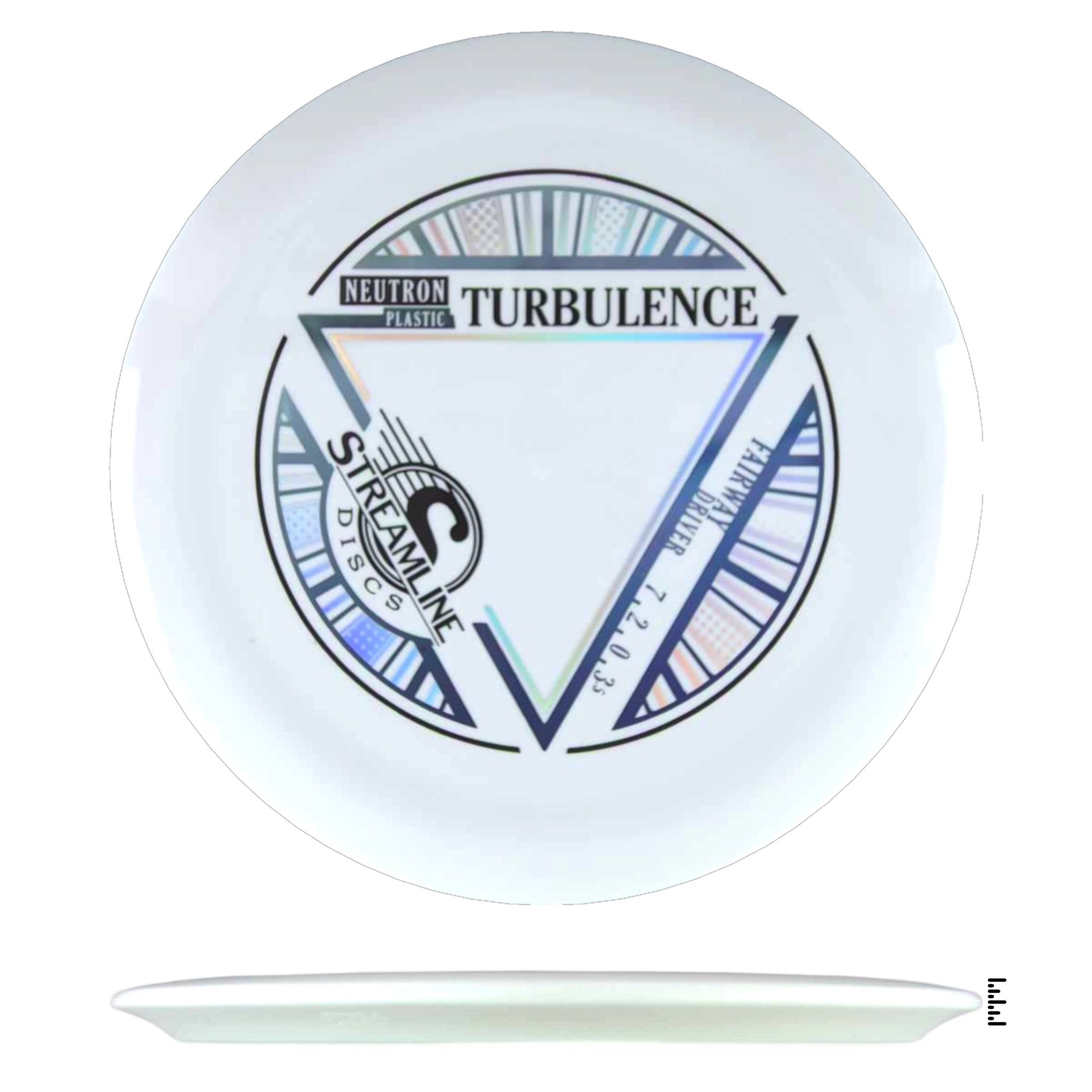 Streamline Discs Neutron Turbulence - White - Powergrip USA