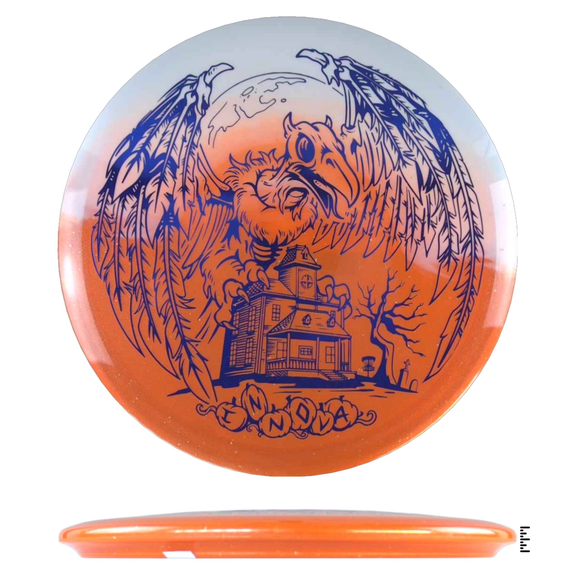 Innova Duo Roc3 - 2025 Halloween Edition - White / Orange - Duo - Powergrip USA