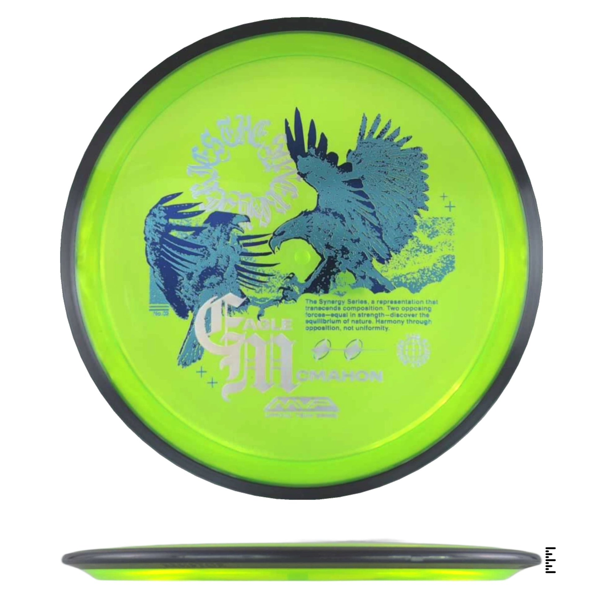 MVP Disc Sports Proton Resistor - Eagle McMahon Synergy Series - Lime - Powergrip USA