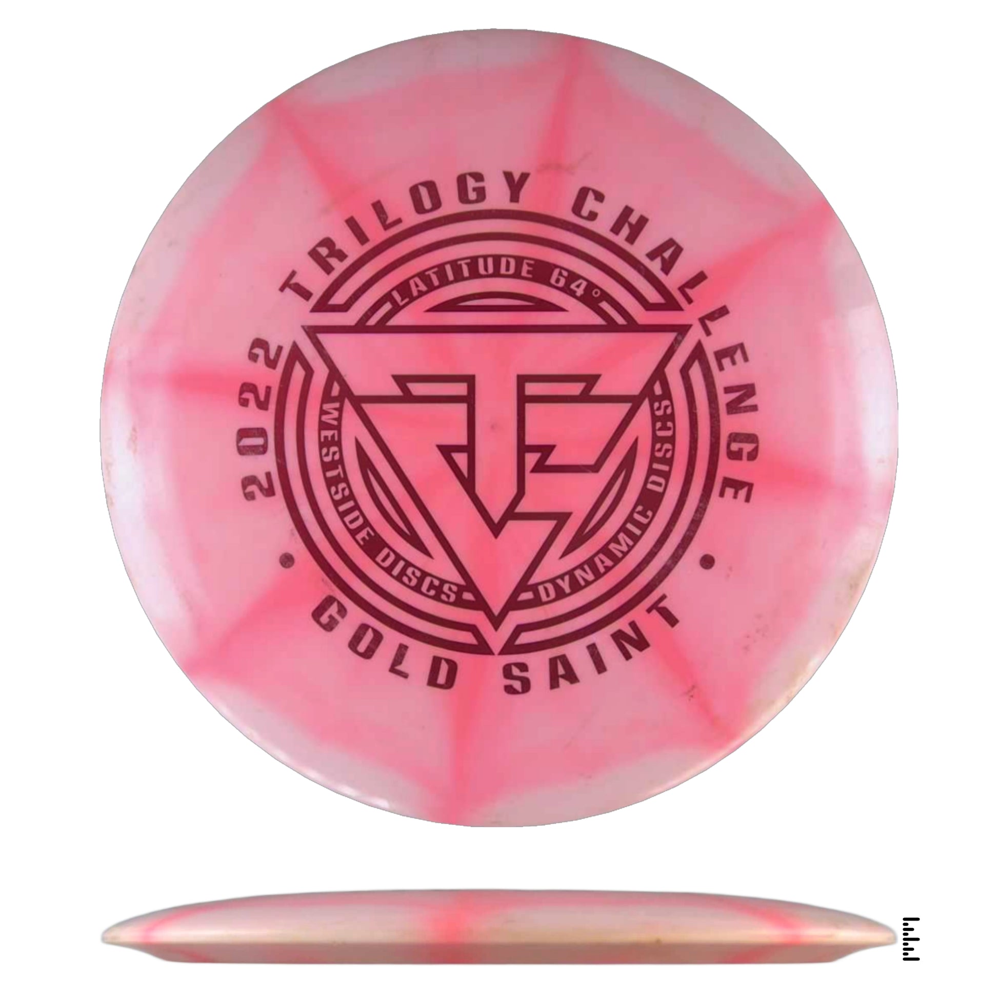 2022 Trilogy Challenge Gold Saint disc golf disc