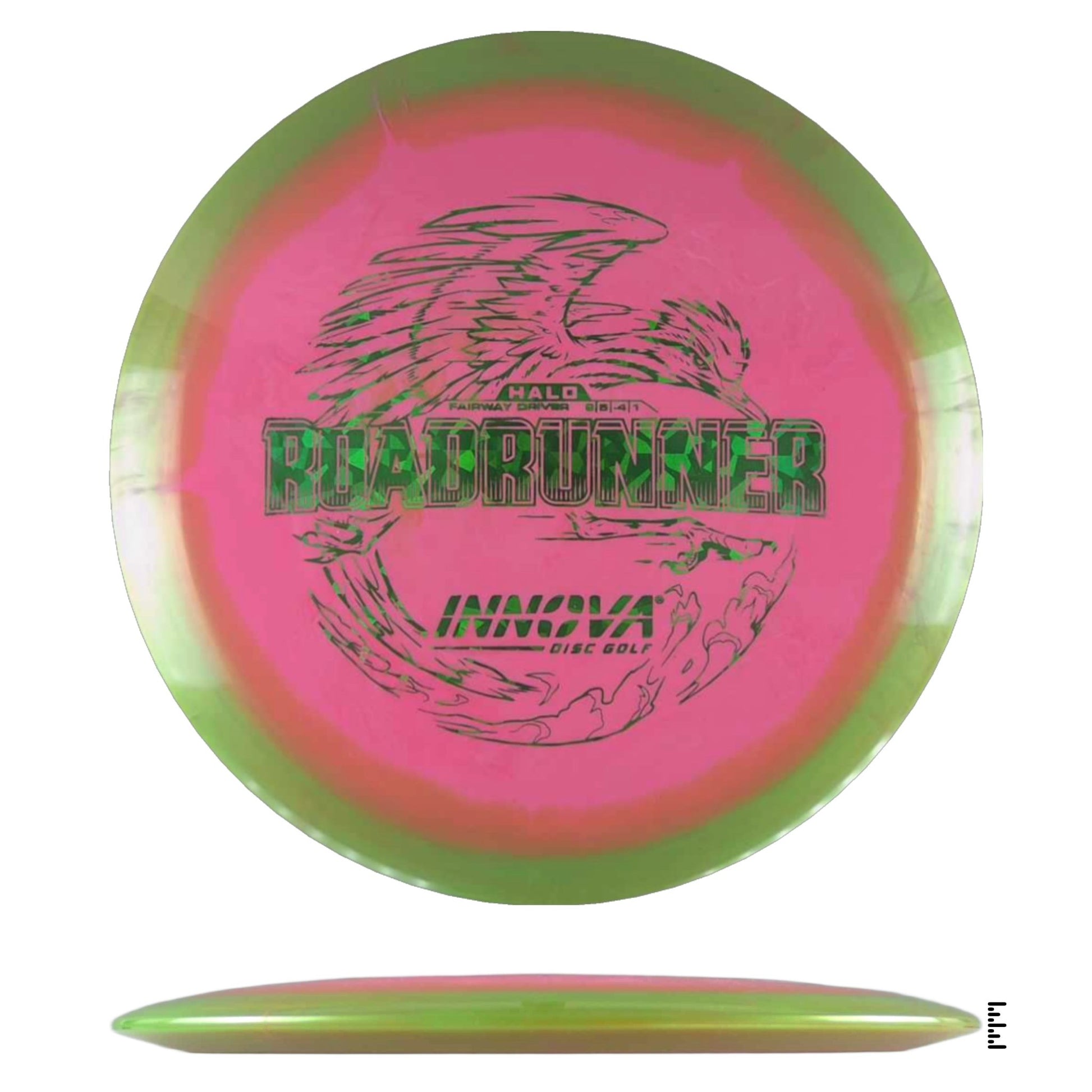 Innova Halo Star Roadrunner - Pink / Light Green - Powergrip USA