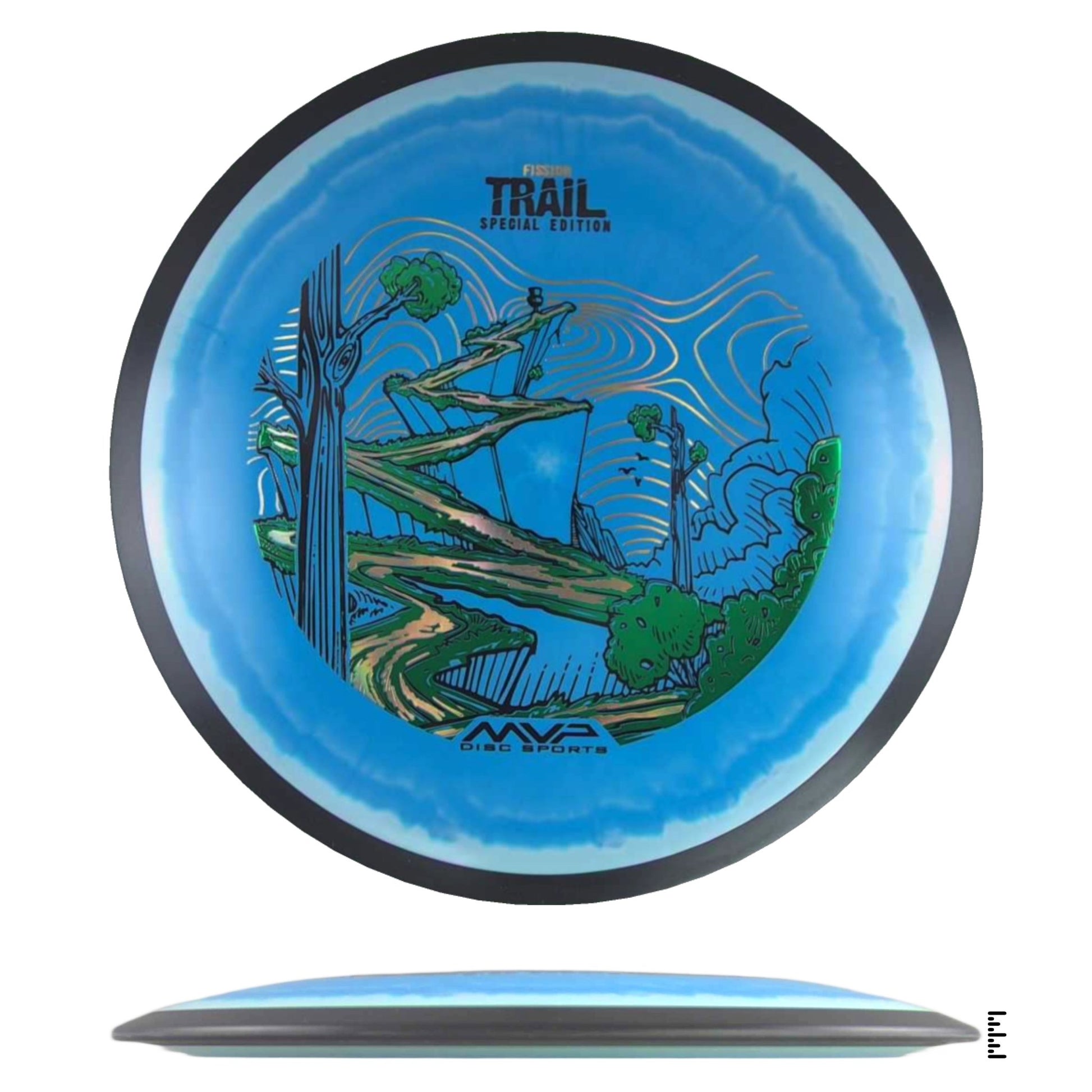MVP Disc Sports Fission Trail - Special Edition - Unique - Powergrip USA