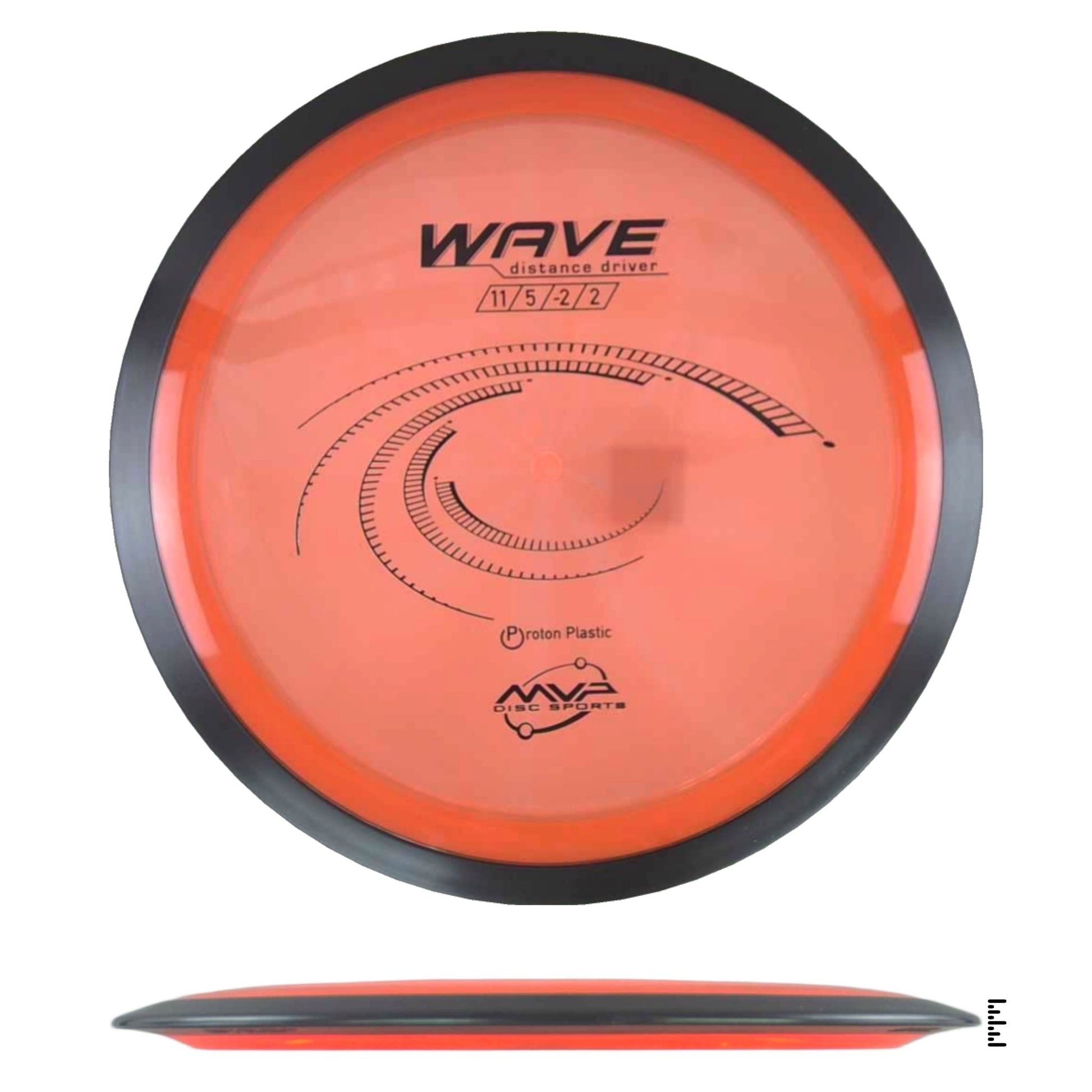 MVP Disc Sports Proton Wave - Orange - Powergrip USA