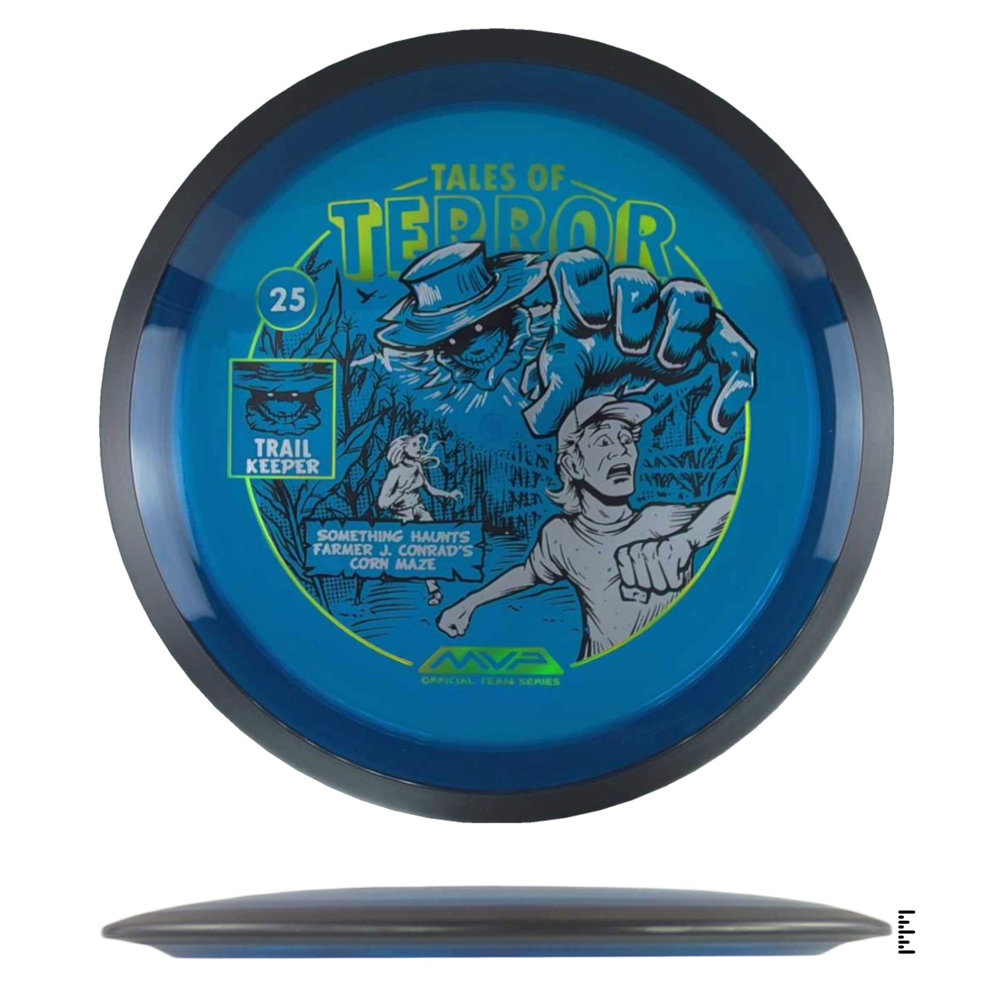 MVP Disc Sports Proton Trail - 2025 Halloween Special Edition - Blue - Powergrip USA