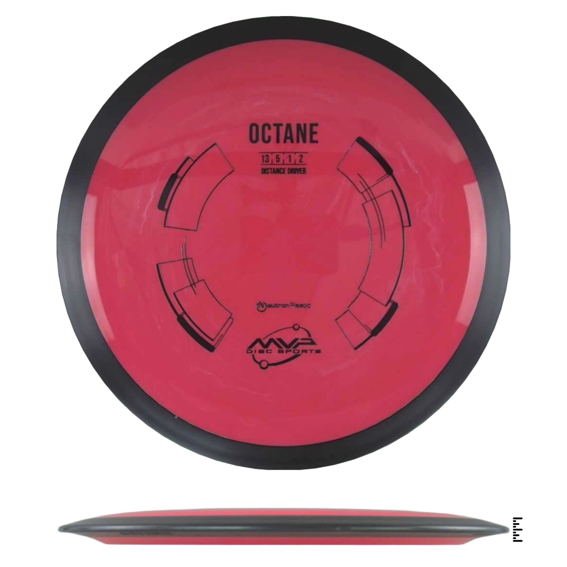 MVP Disc Sports Neutron Octane - Light Red - Powergrip USA