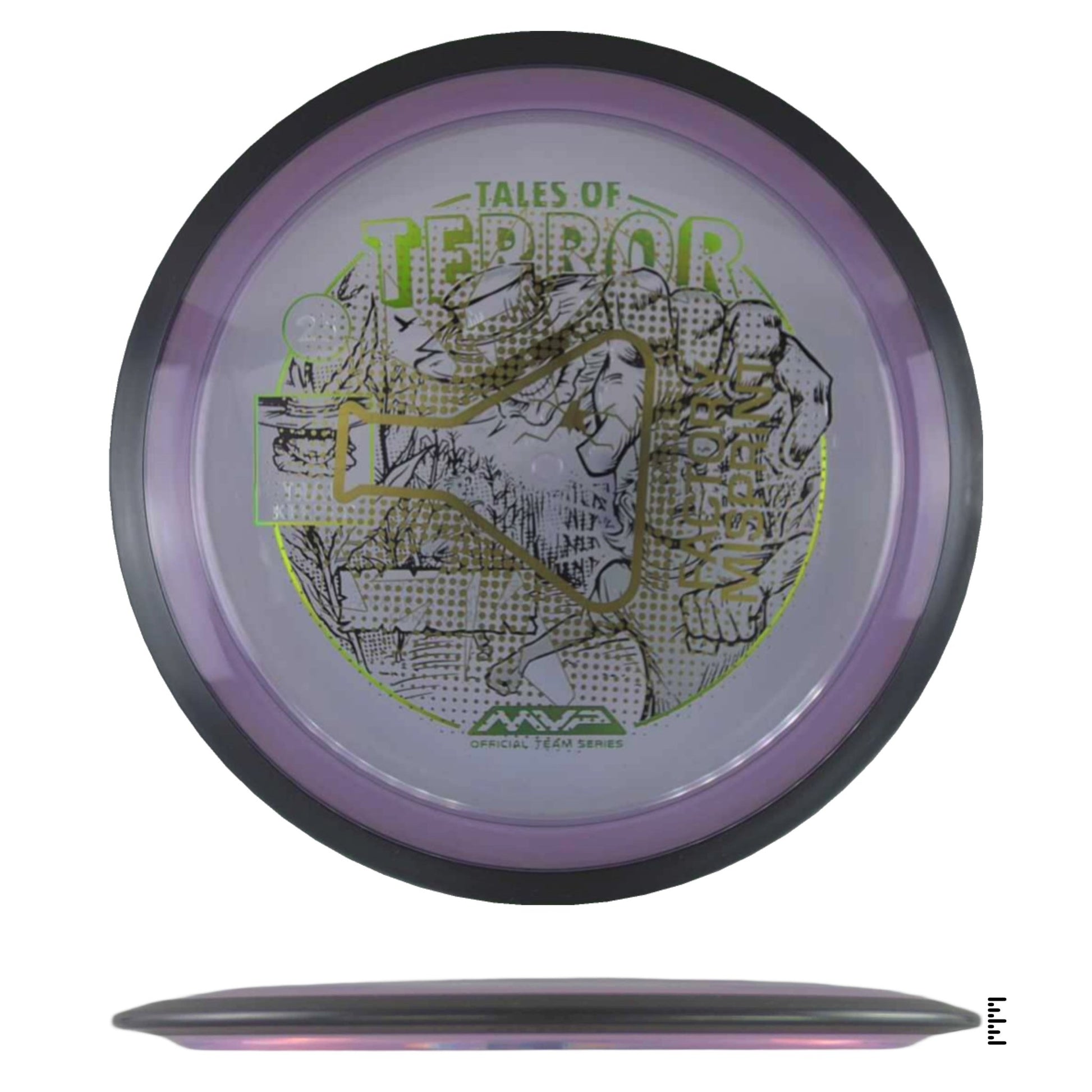 MVP Disc Sports Proton Trail Factory Misprint - Plum - Powergrip USA