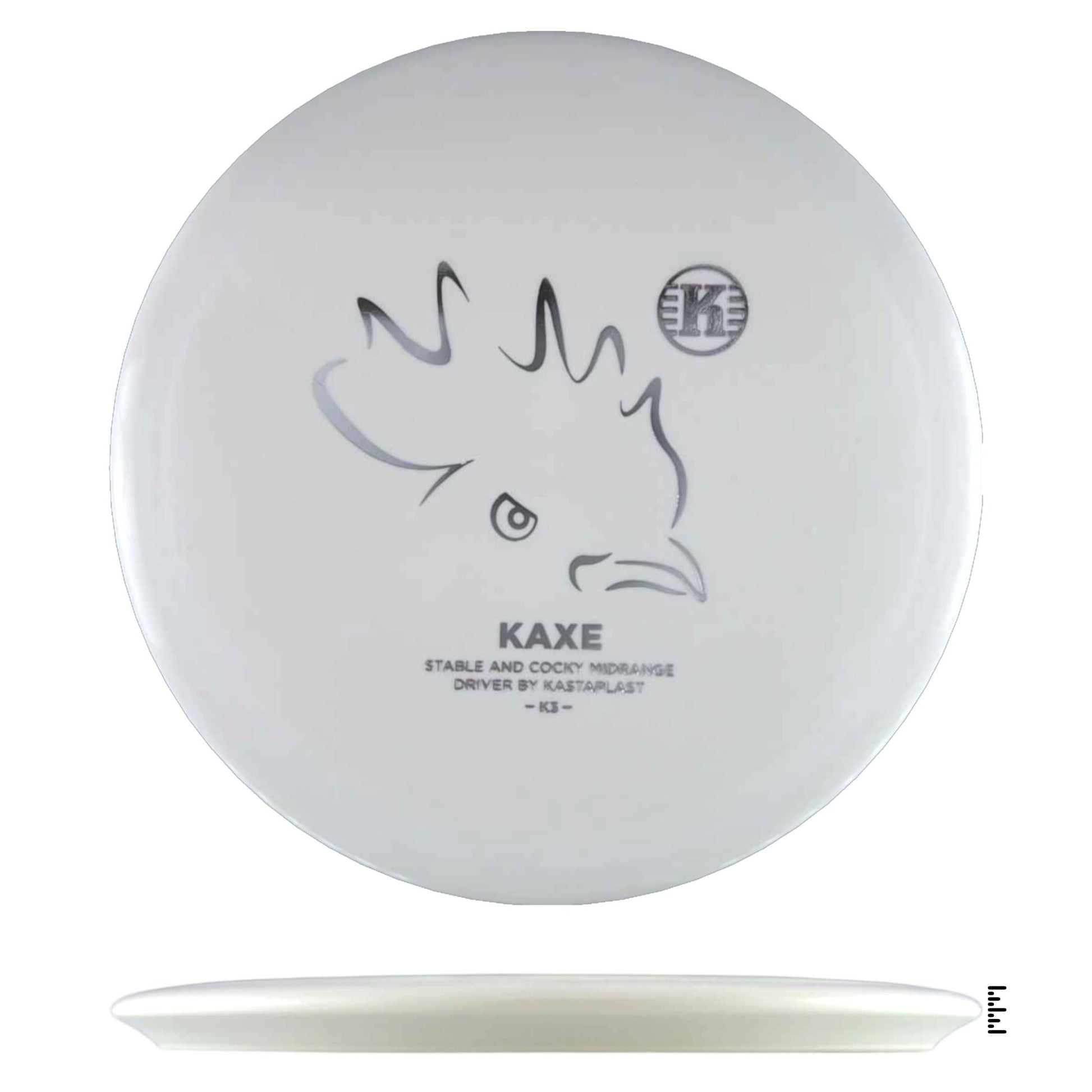 Kastaplast K3 Kaxe - White - Powergrip USA