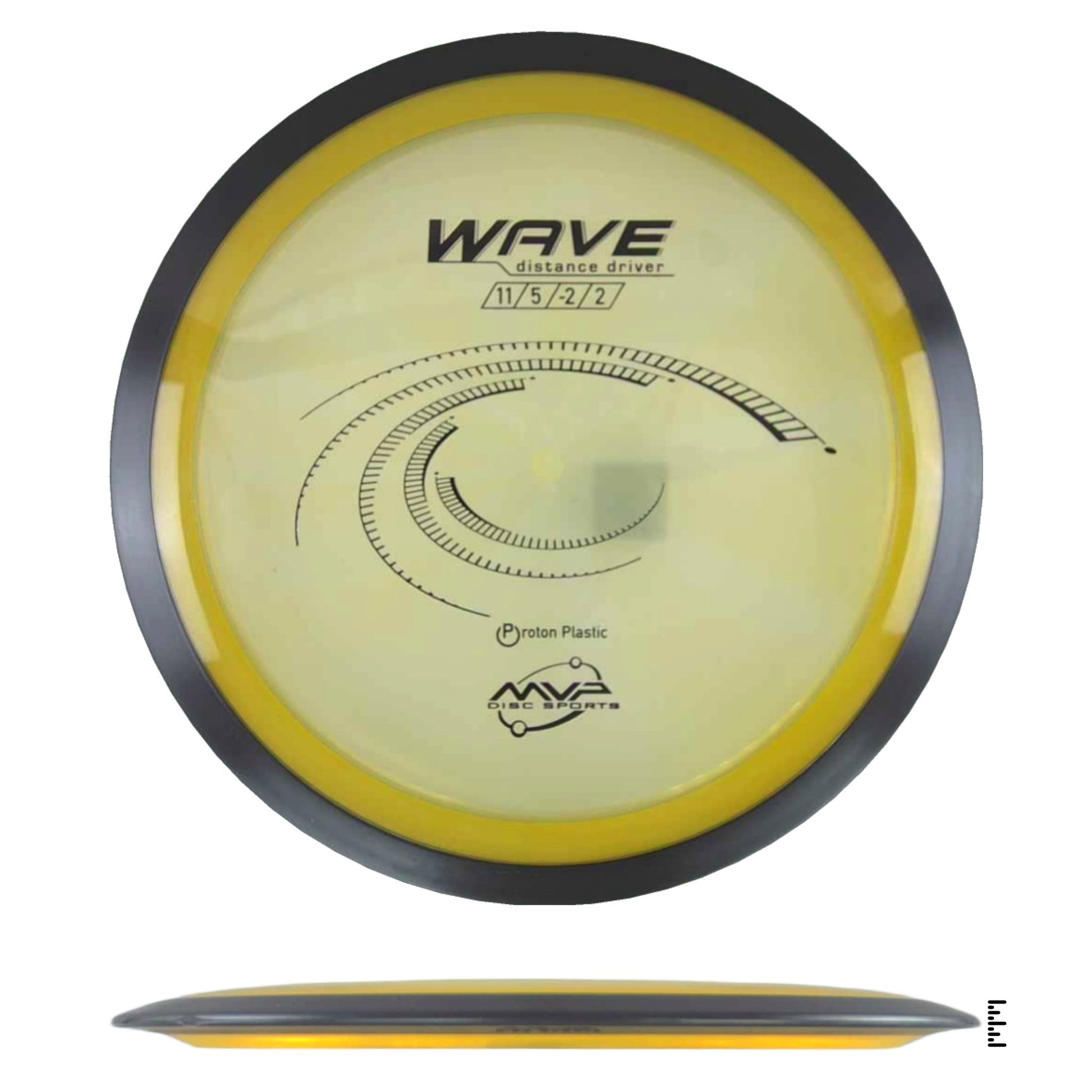 MVP Disc Sports Proton Wave - Tangerine - Powergrip USA