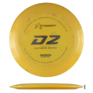 Yellow Prodigy DZ Distance Driver Disc