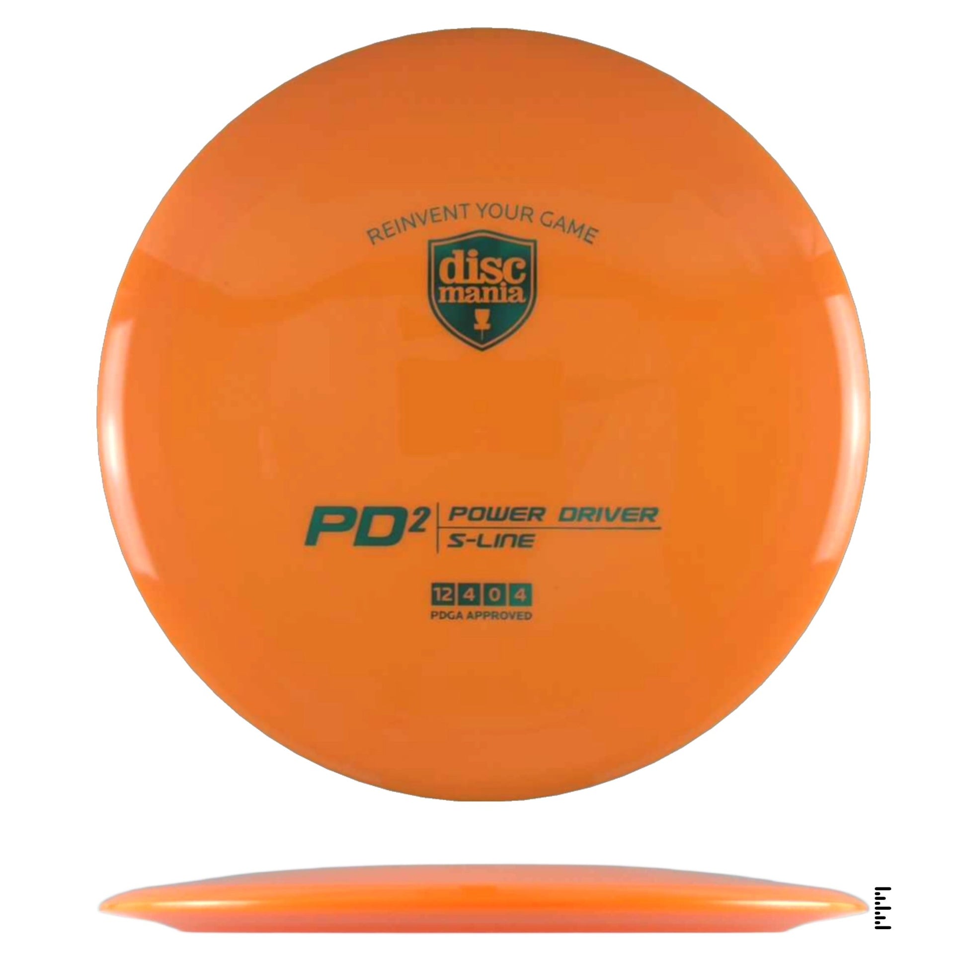 Discmania S - Line PD2 - Orange - Powergrip USA
