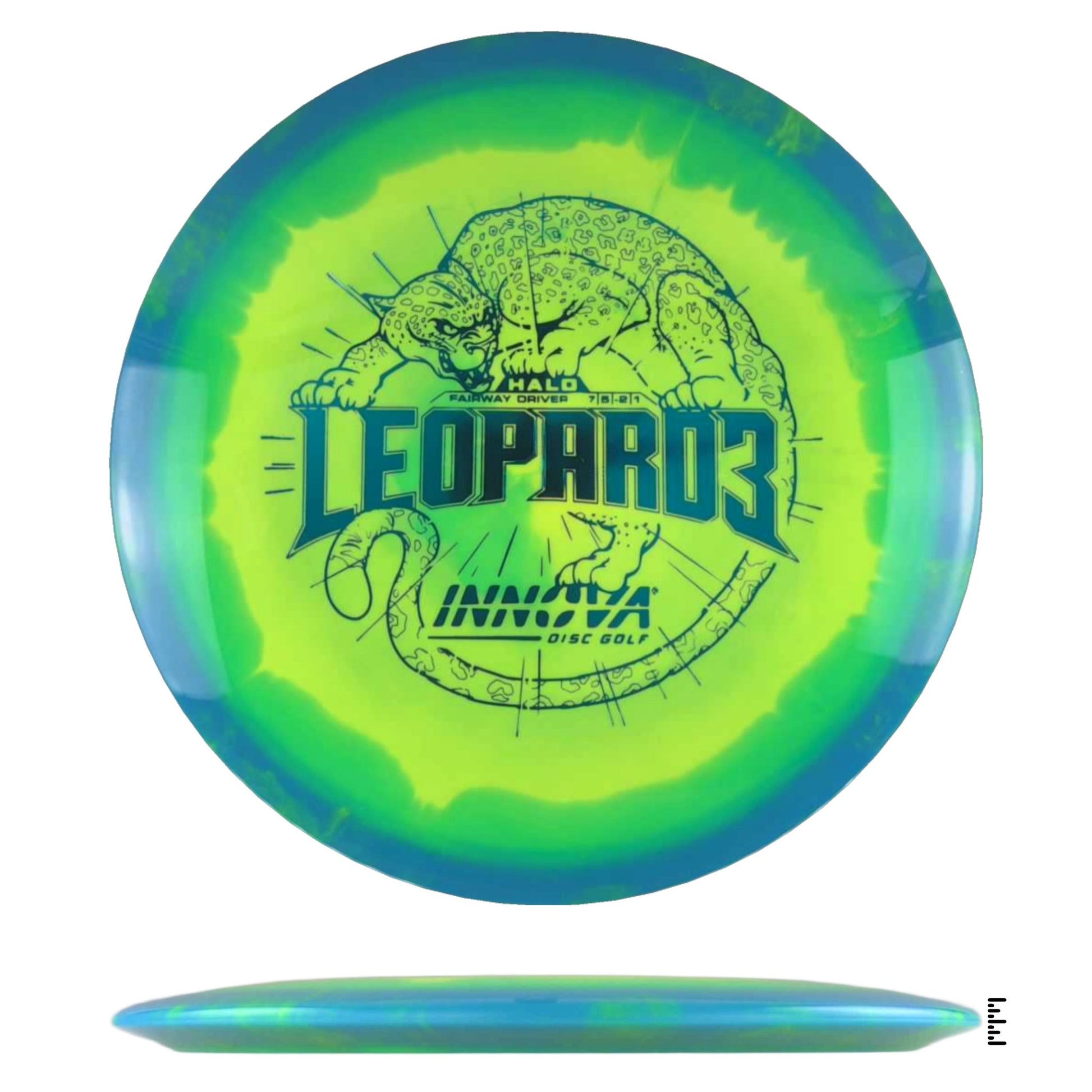 Innova Halo Leopard3 - Yellow / Blue - Powergrip USA