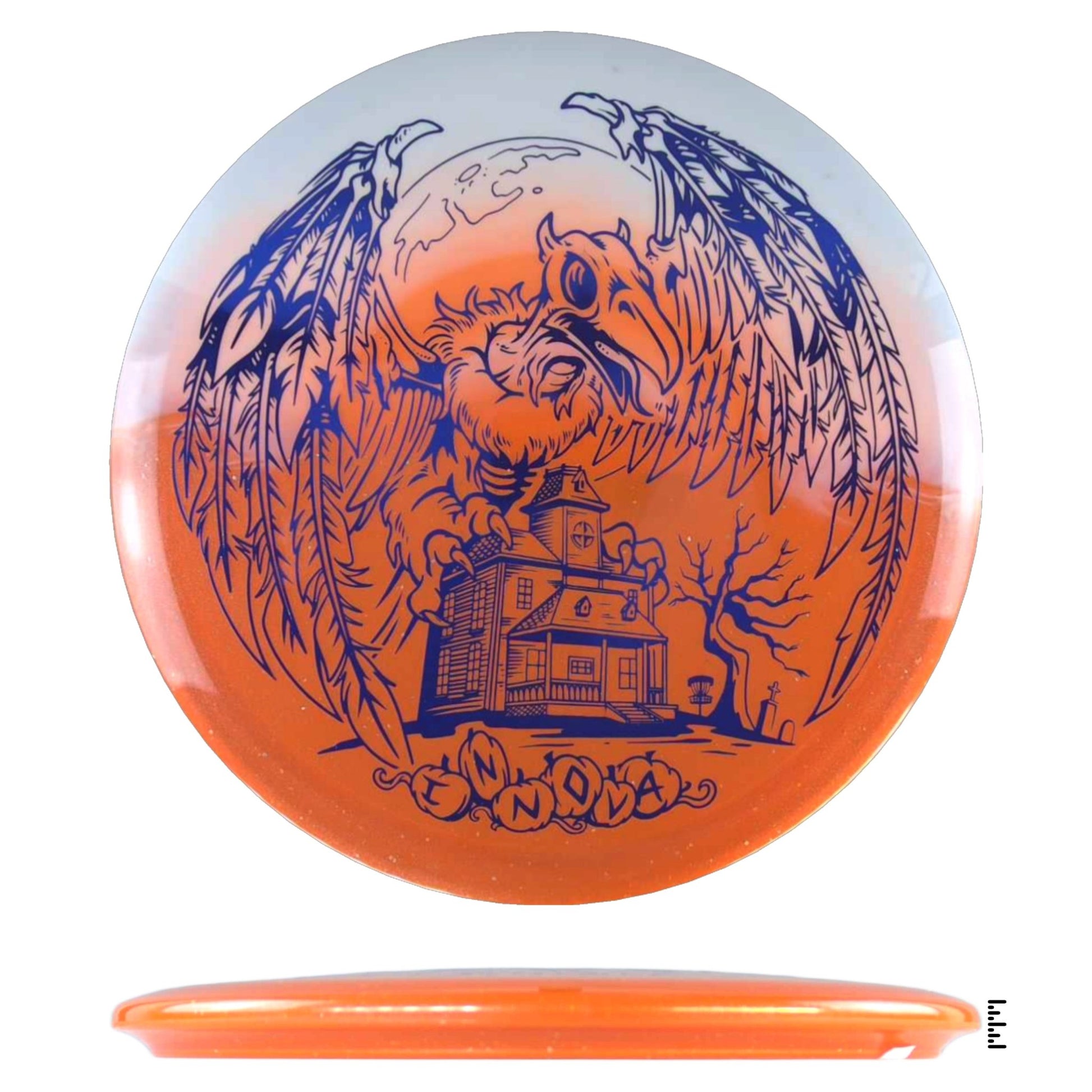 Innova Duo Roc3 - 2025 Halloween Edition - White / Orange - Duo - Powergrip USA