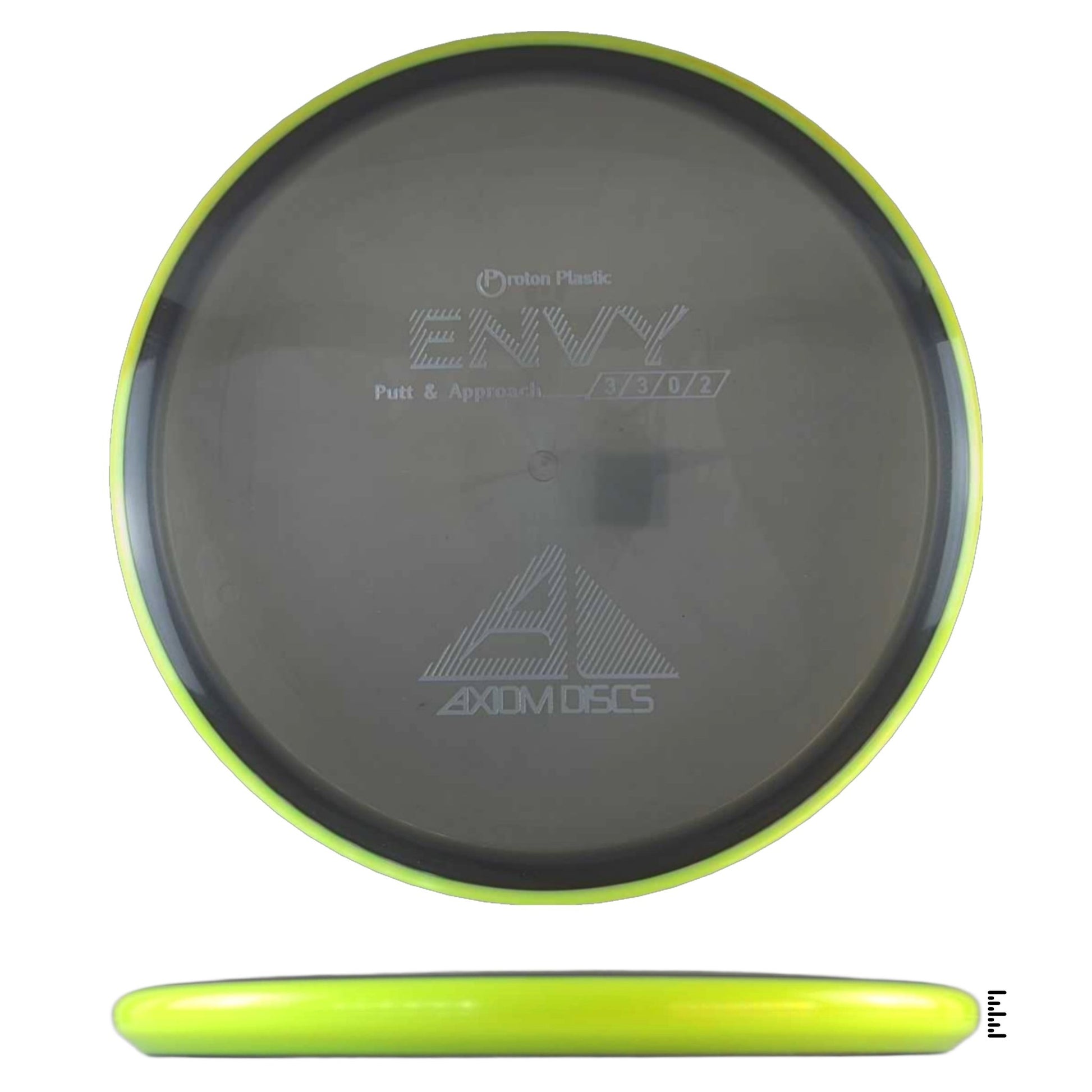 Axiom Discs Proton Envy - Black / Fluorescent Yellow - Powergrip USA