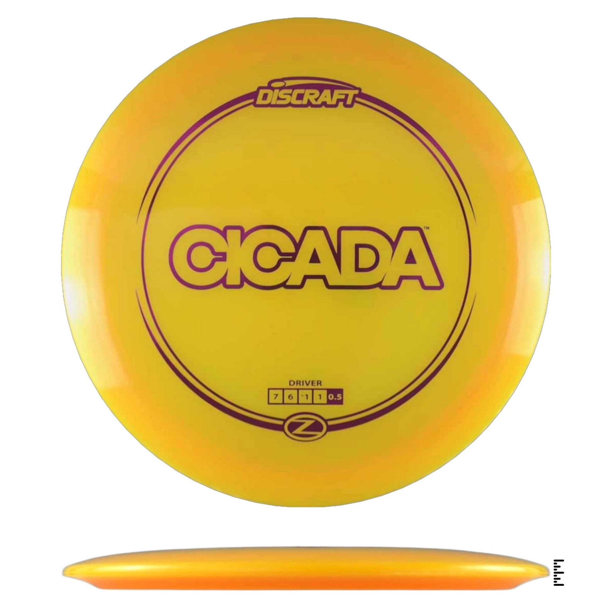 Discraft Z Line Cicada - Tangerine - Powergrip USA