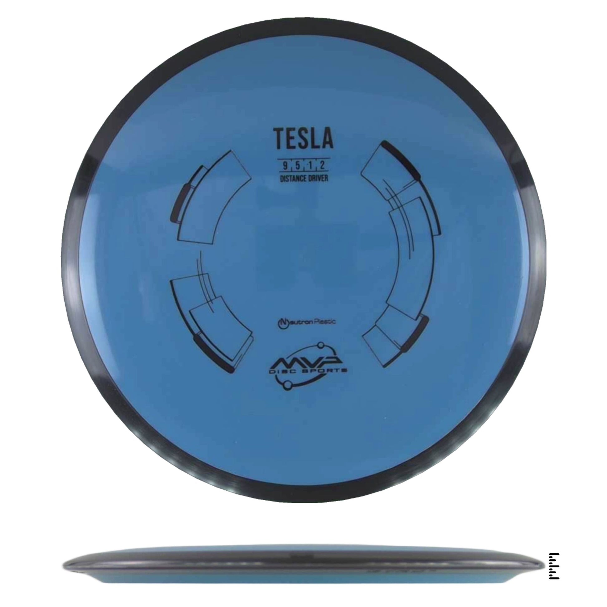 MVP Disc Sports Neutron Tesla - Blue - Powergrip USA