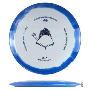 Latitude 64 Royal Grand Orbit Sweep Isaac Robinson Team Series 2025 - White / Blue - Powergrip USA