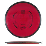 Red MVP Tesla disc golf disc