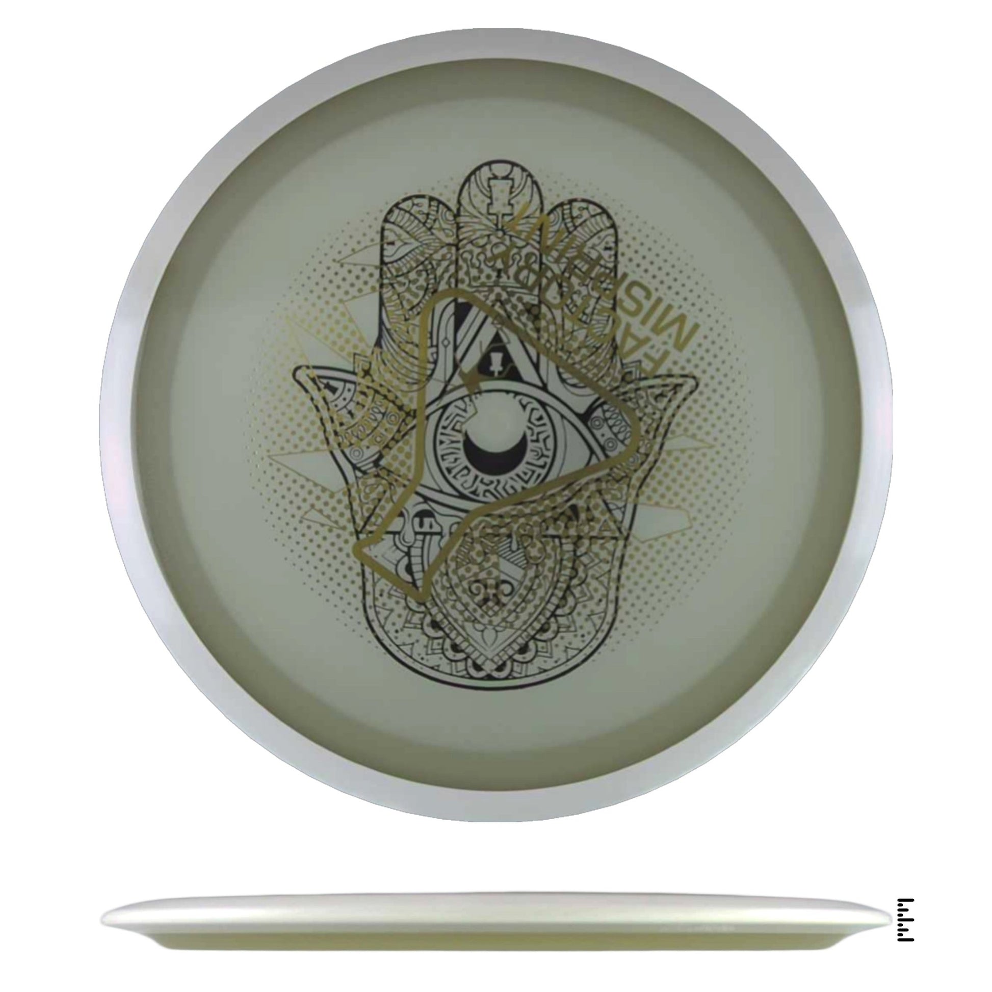 MVP Disc Sports Eclipse Tesla Factory Misprint - White - Powergrip USA