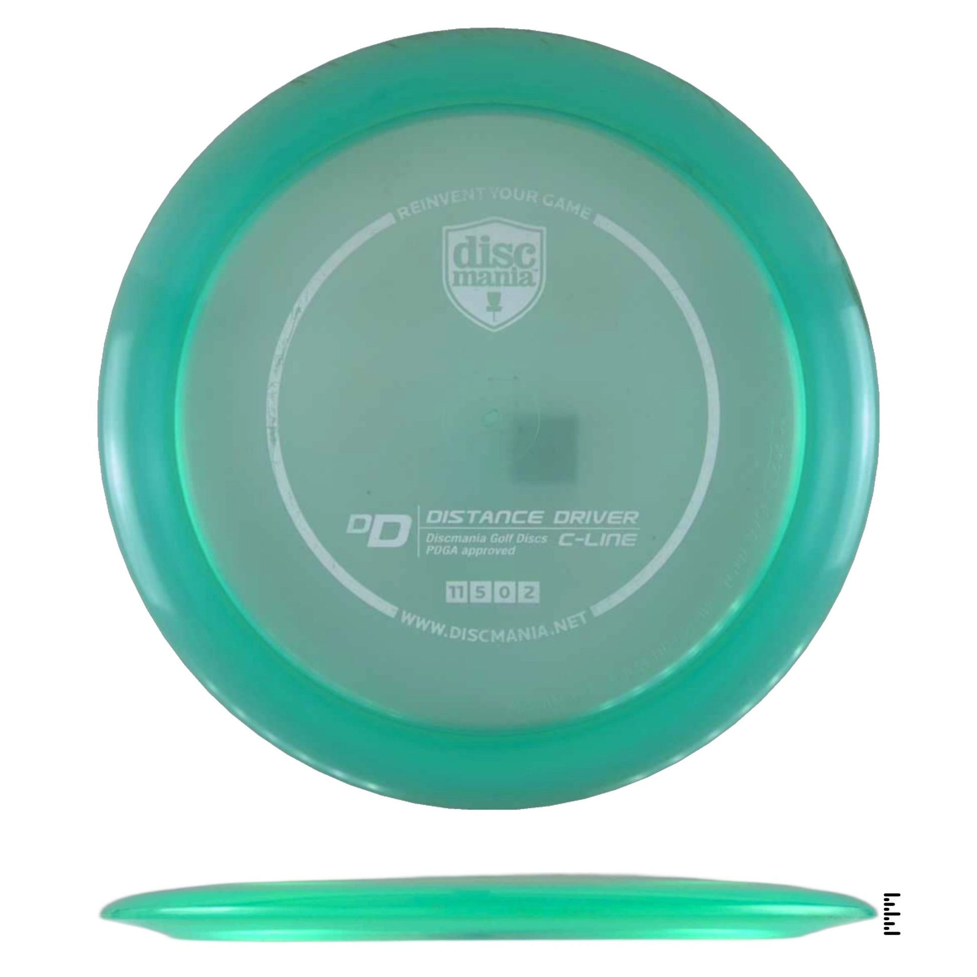 Discmania C - Line DD - Used - Green - Powergrip USA