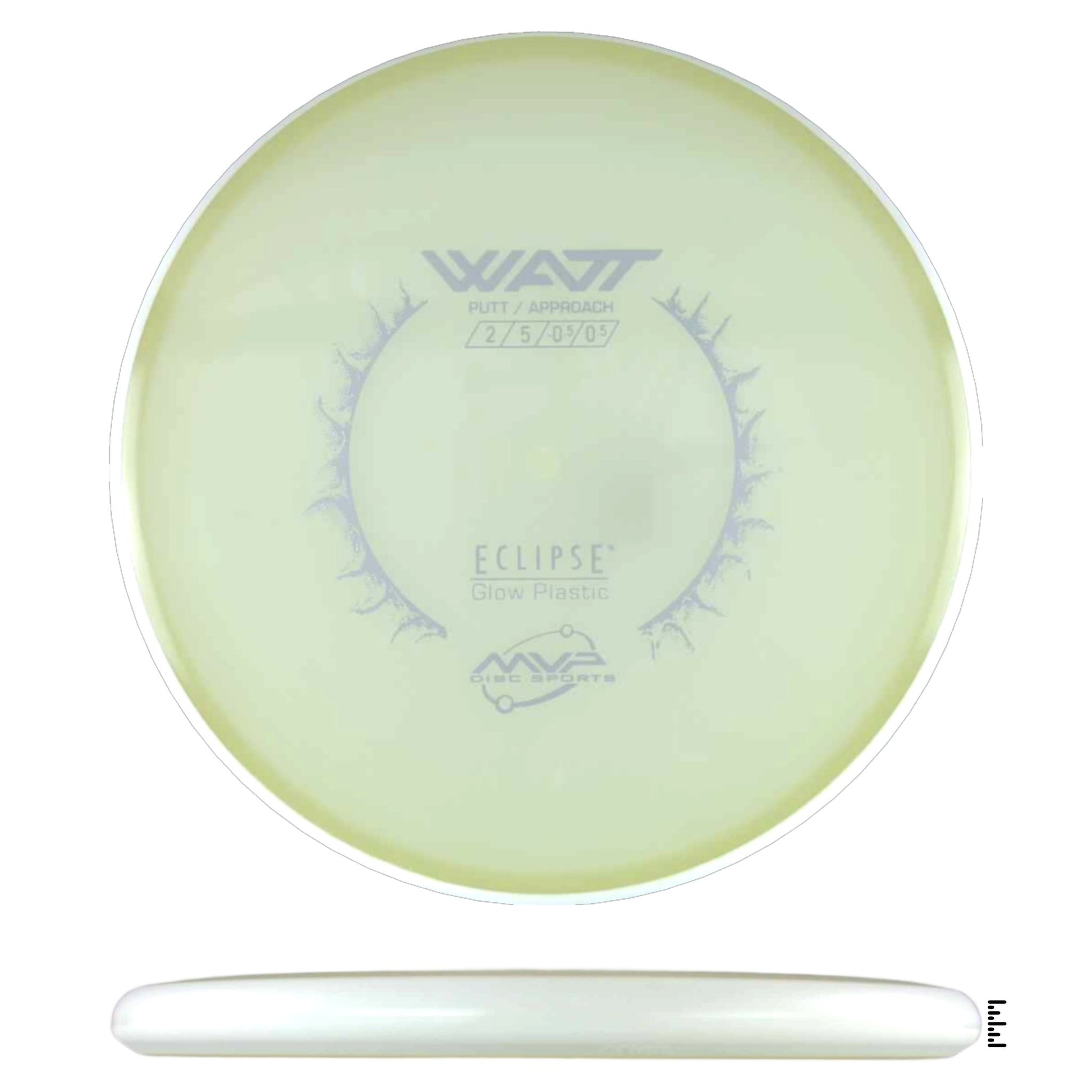 MVP Disc Sports Eclipse Watt - Glow - Powergrip USA