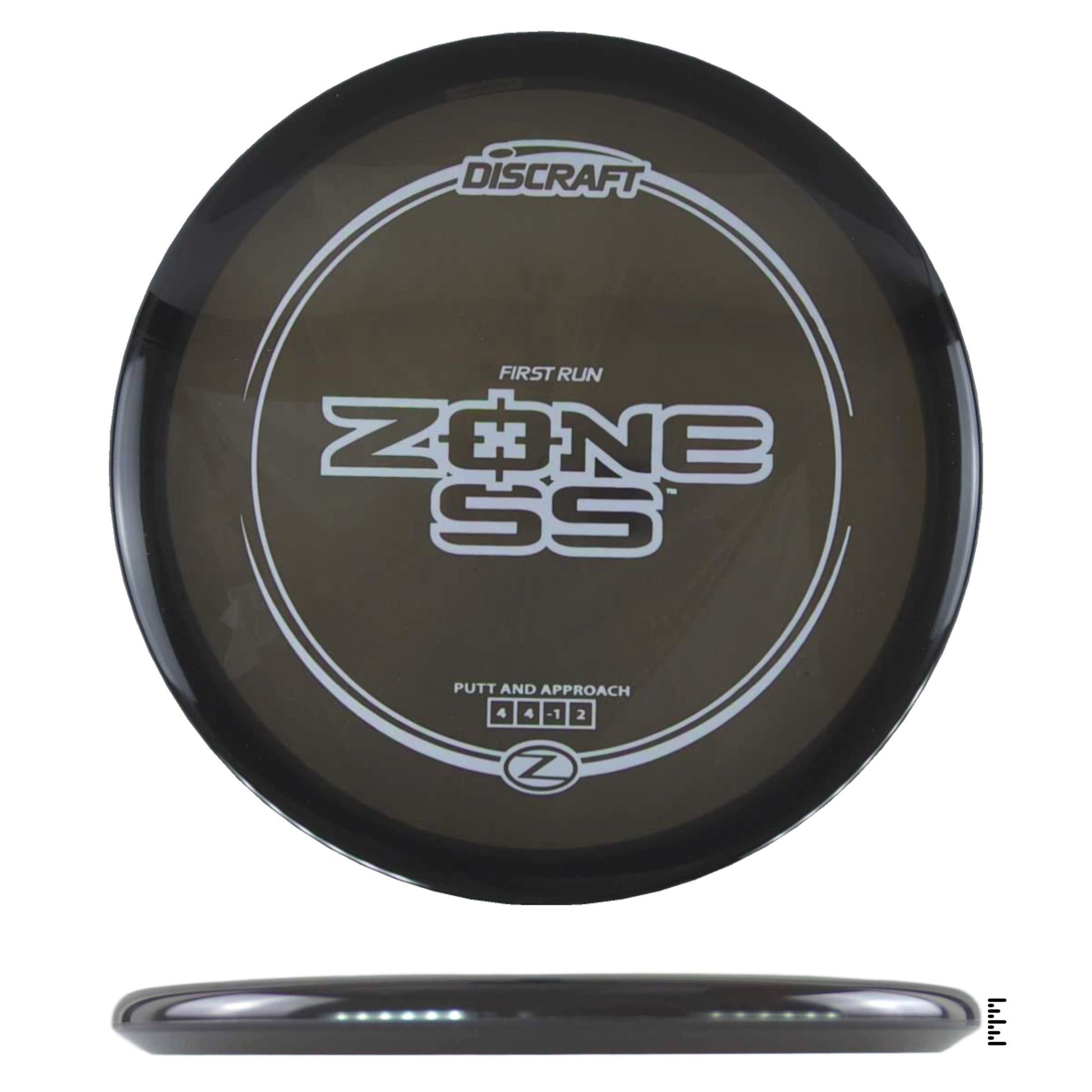 Discraft Z Line Zone SS - First Run - Black - Powergrip USA