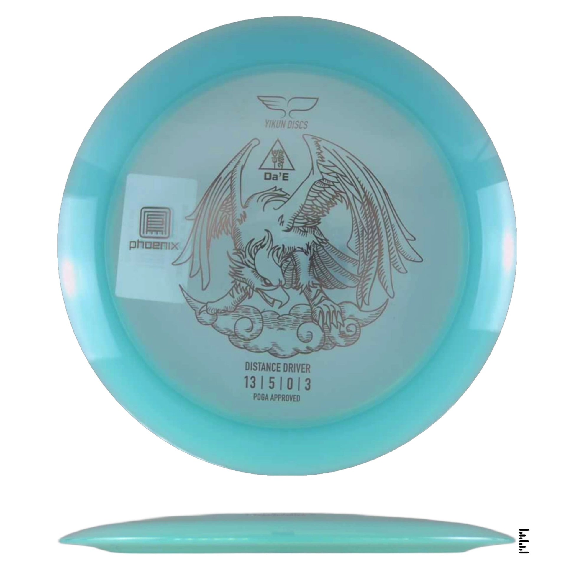Yikun Discs Phoenix Da’E - Light Blue - Powergrip USA