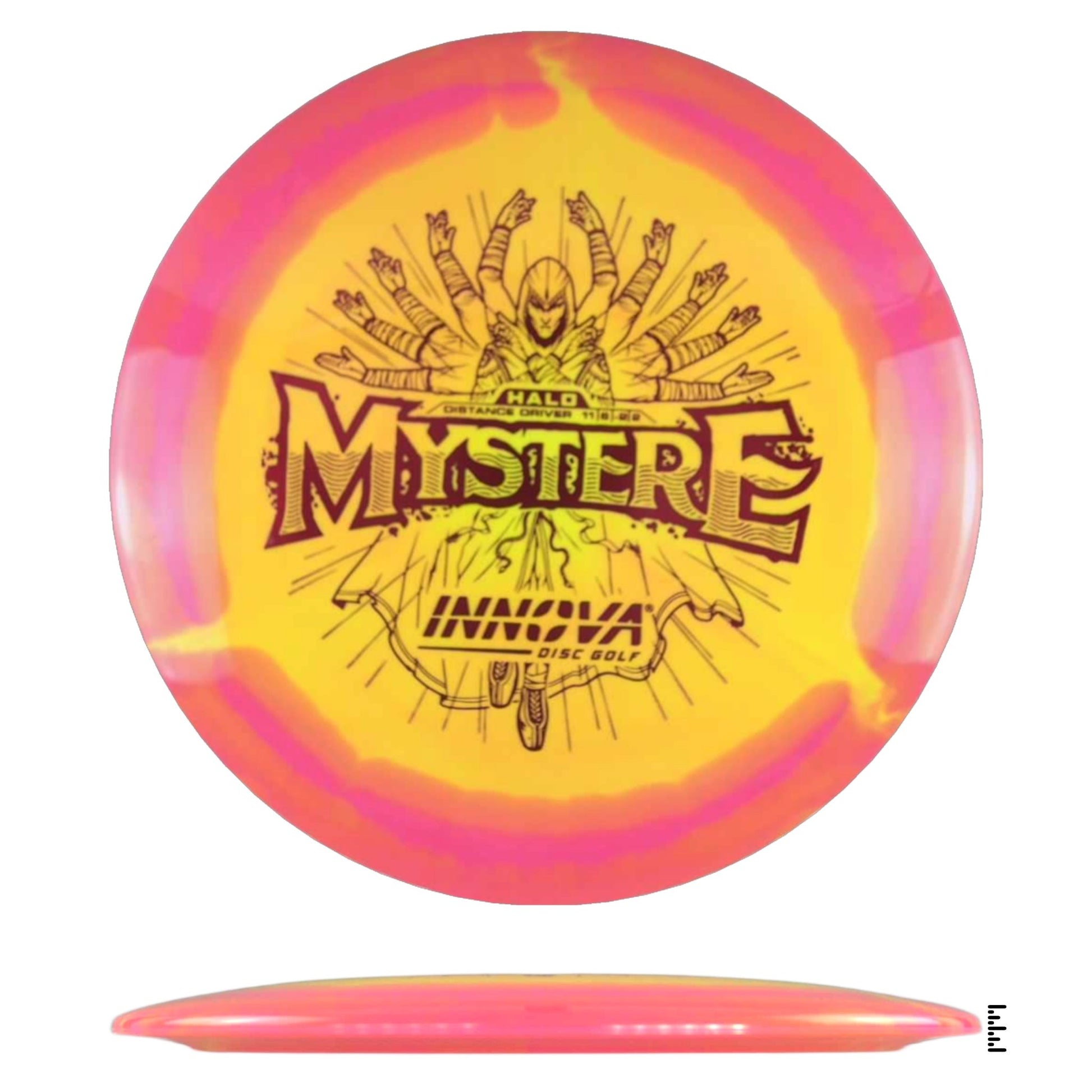 Innova Halo Mystere - Yellow / Hot Pink - Powergrip USA