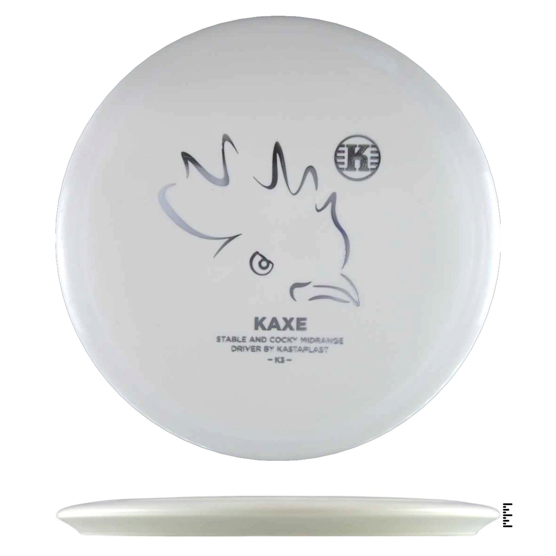 Kastaplast K3 Kaxe - White - Powergrip USA