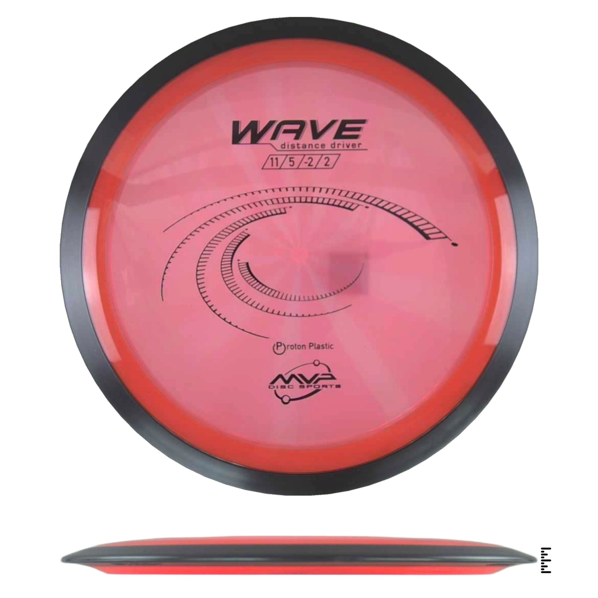 MVP Disc Sports Proton Wave - Dark Orange - Powergrip USA