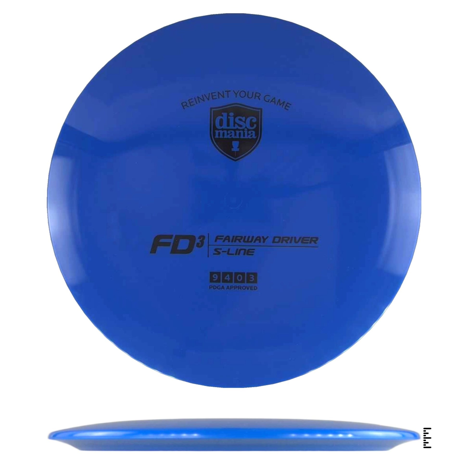 Discmania S - Line FD3 - Blue - Powergrip USA