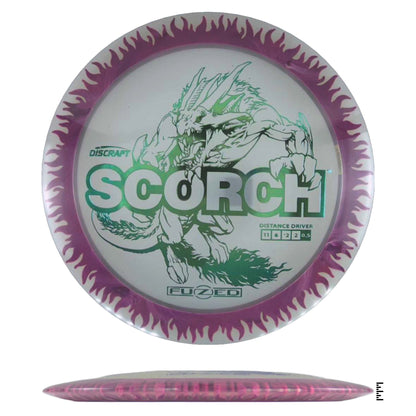 Discraft Fuzed Line Scorch - Clear / Magenta - Powergrip USA