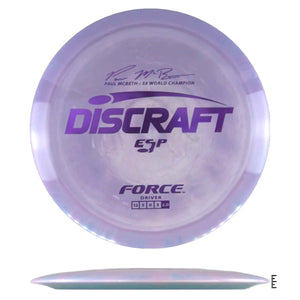 Discraft ESP Force Paul McBeth 5x - Plum - Powergrip USA