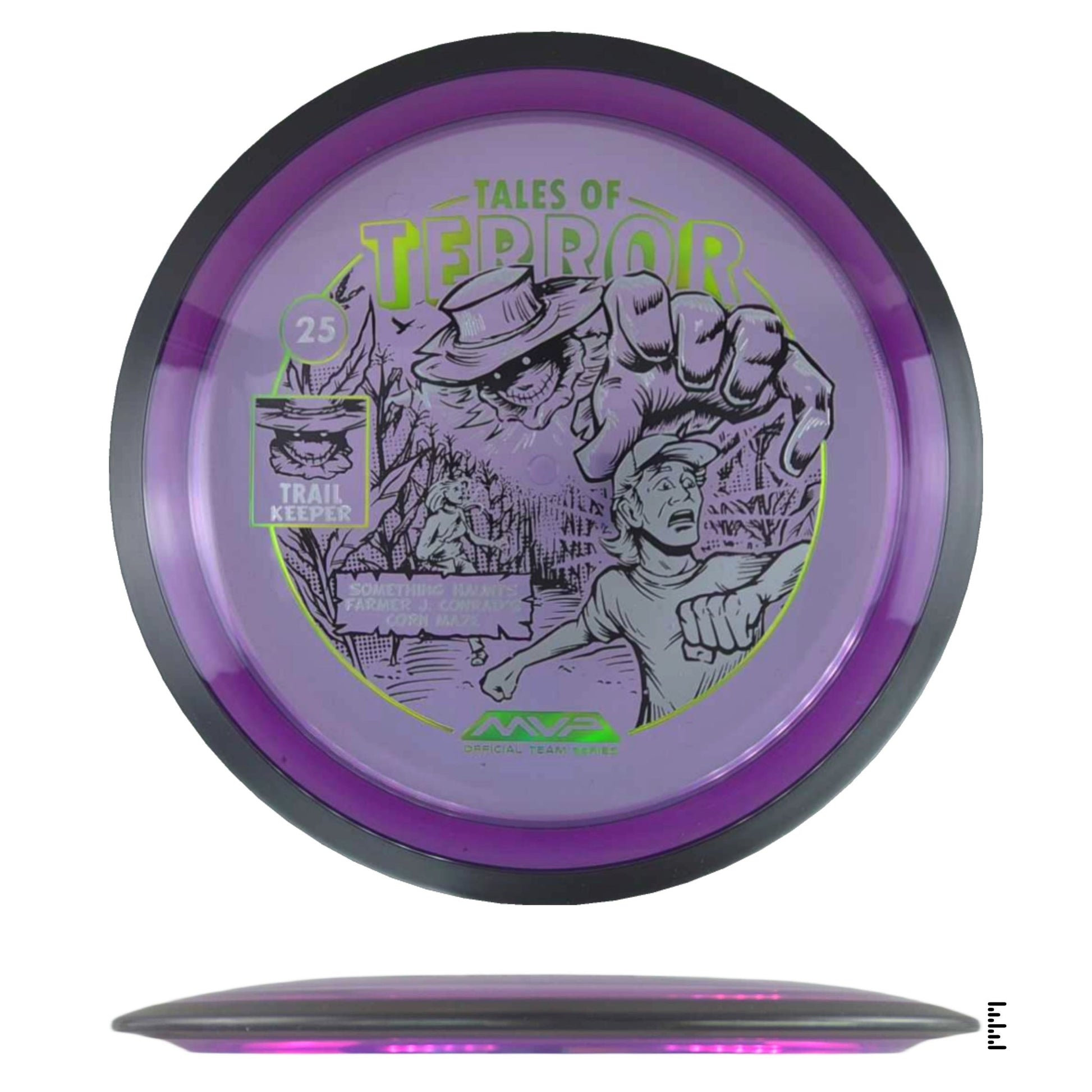 MVP Disc Sports Proton Trail - 2025 Halloween Special Edition - Violet - Powergrip USA