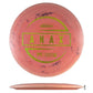 Pink Discraft Anax disc golf disc.