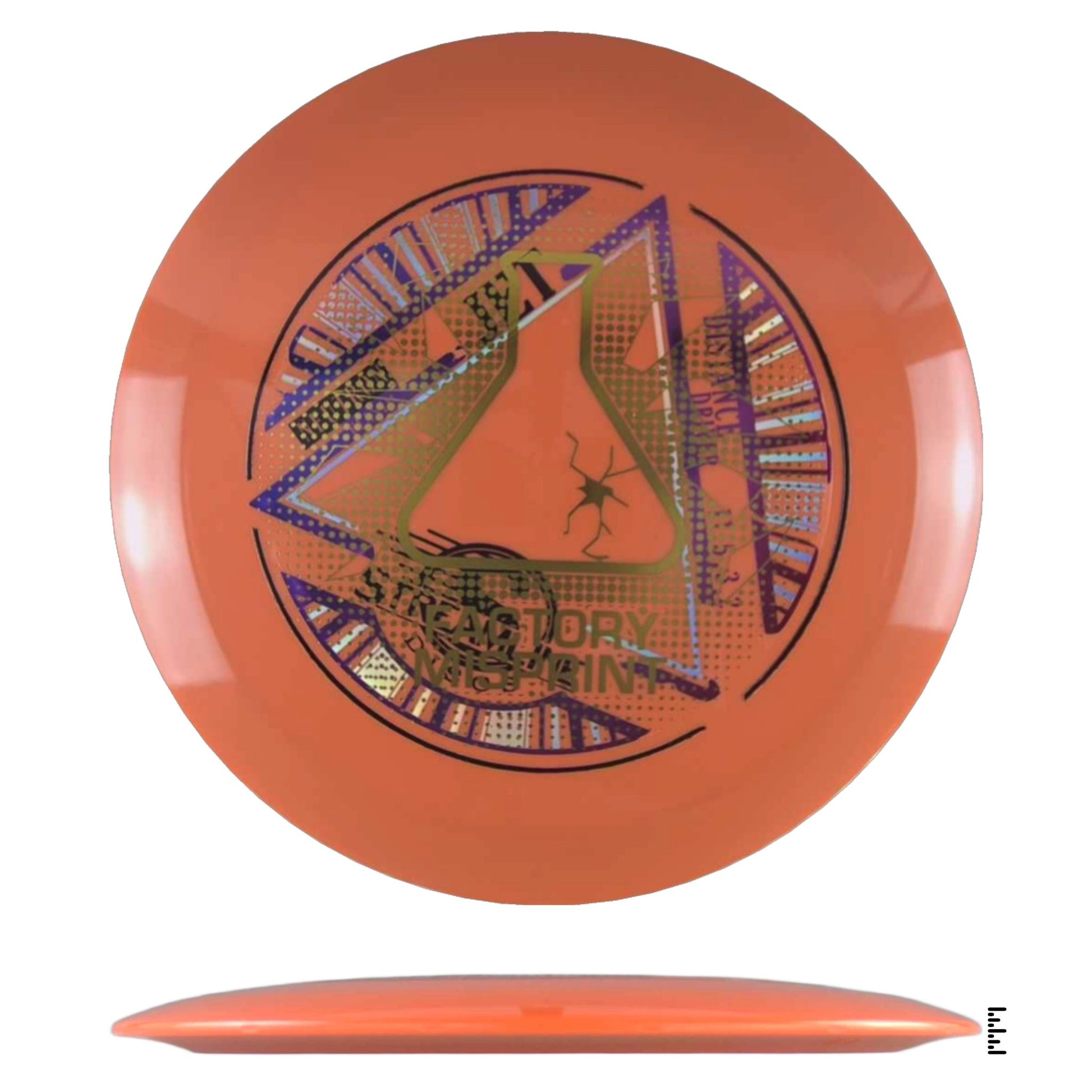 Streamline Discs Neutron Jet Factory Misprint - Orange - Powergrip USA