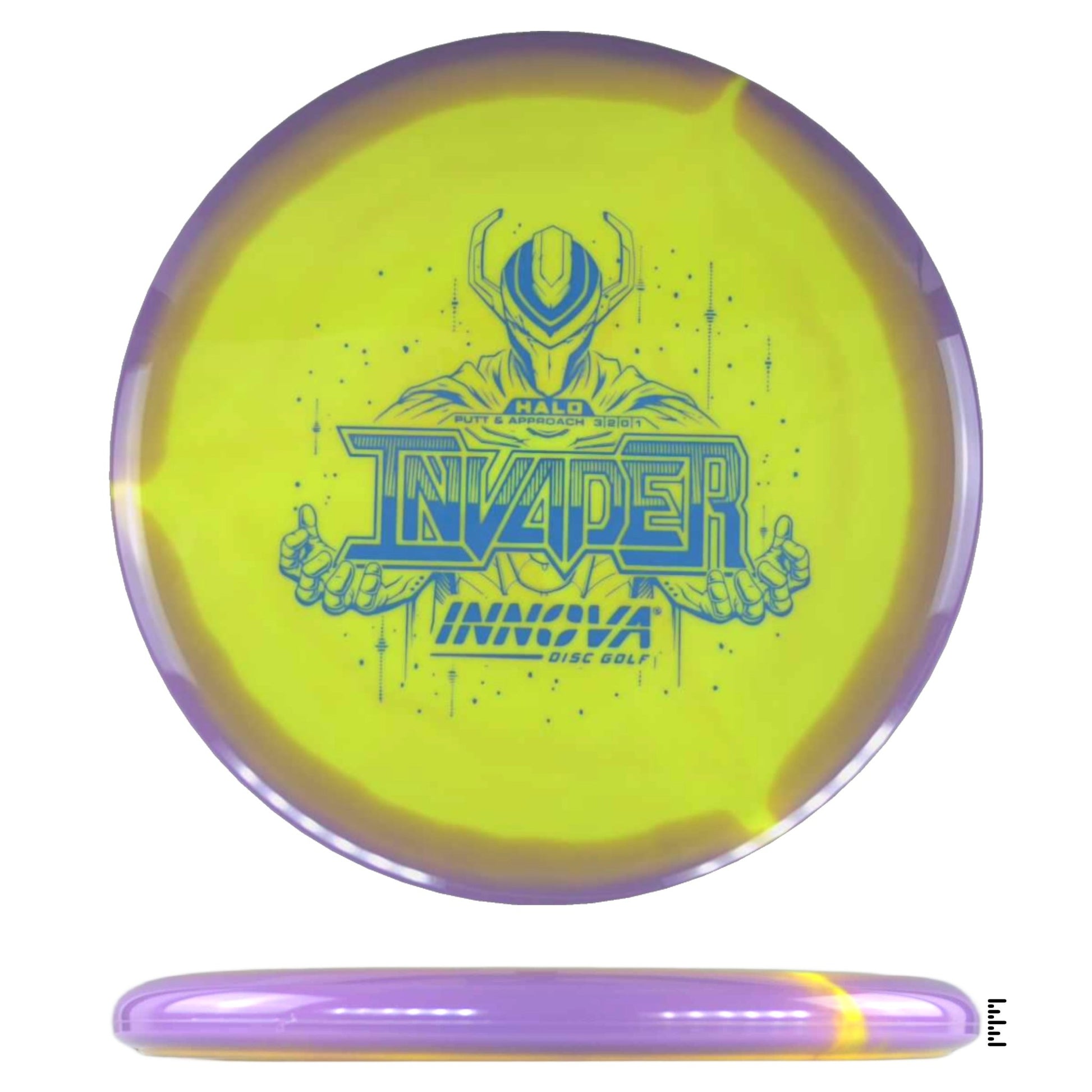 Innova Halo Star Invader - Yellow / Violet - Powergrip USA
