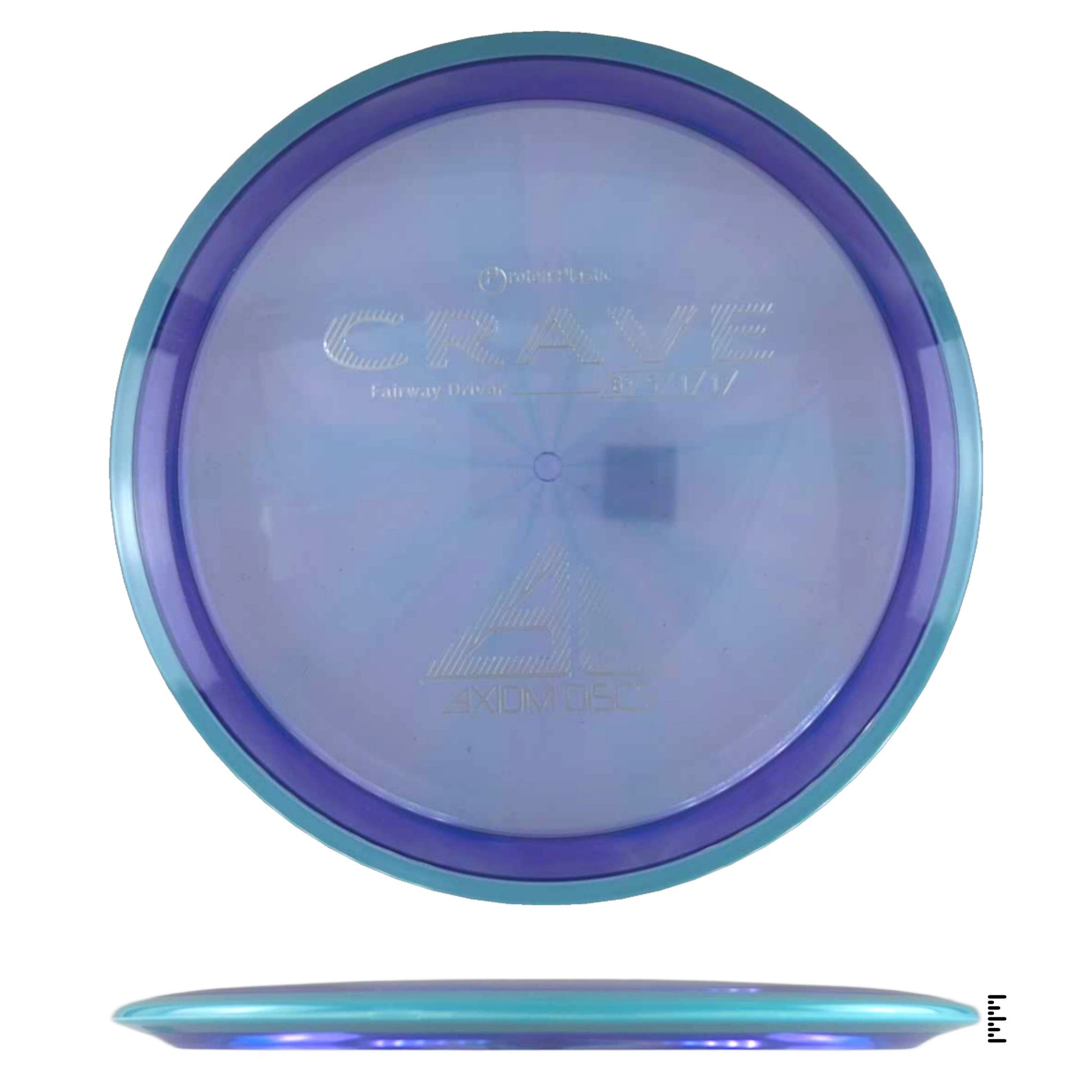 Axiom Discs Proton Crave - Dark Plum / Turquoise - Powergrip USA