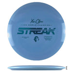 Climo Disc Golf Signature Line Streak - Light Blue - Powergrip USA