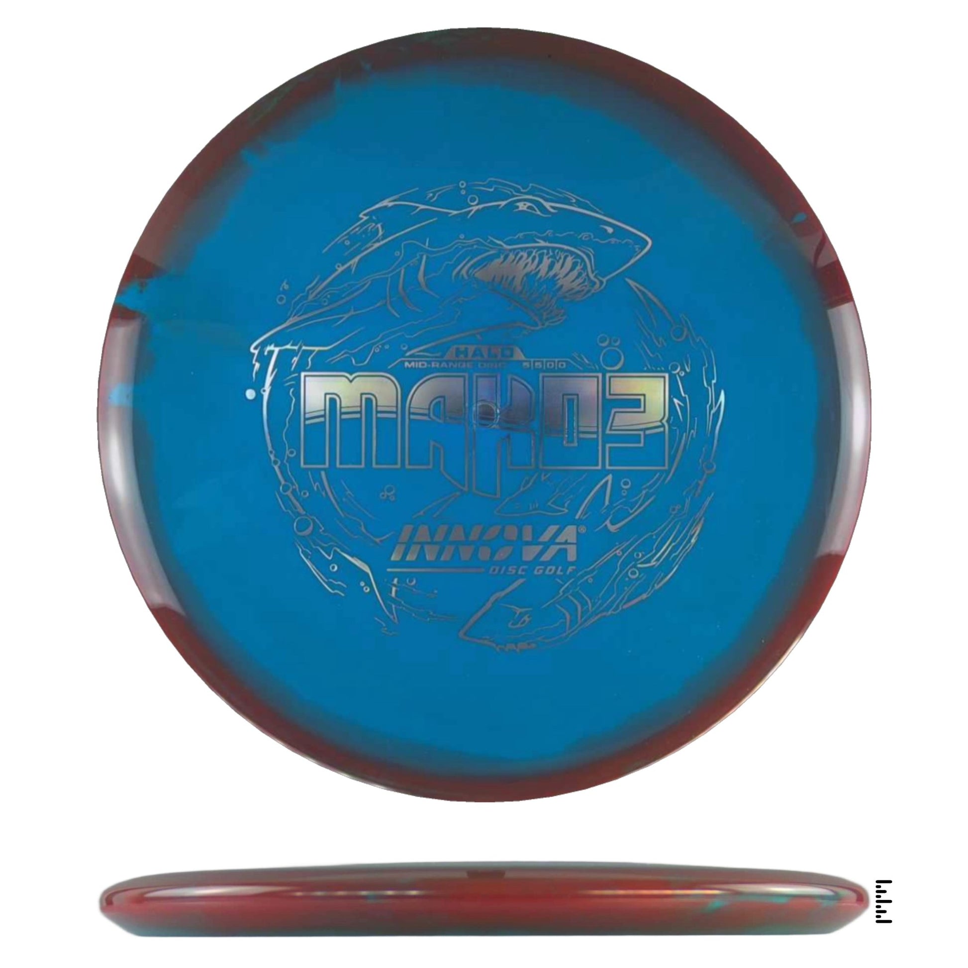 Innova Halo Star Mako3 - Sky Blue / Red - Powergrip USA