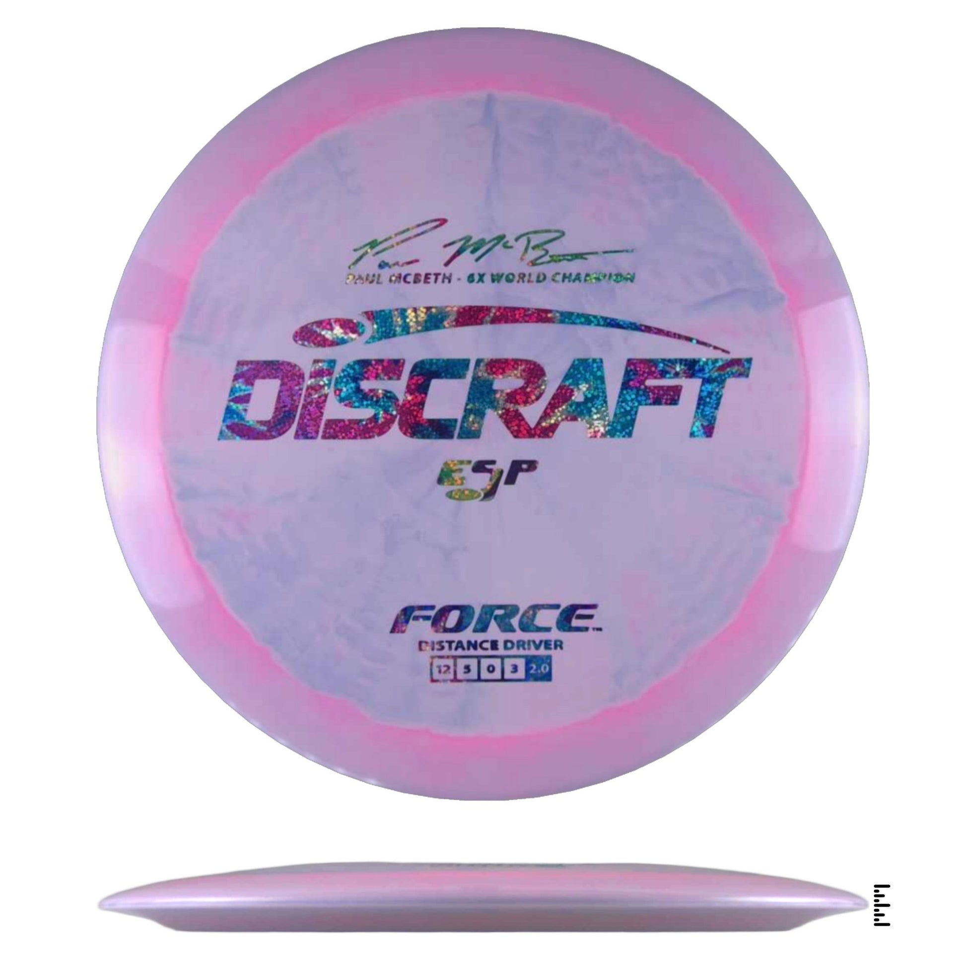 Discraft ESP Force Paul McBeth 5x - Plum - Powergrip USA