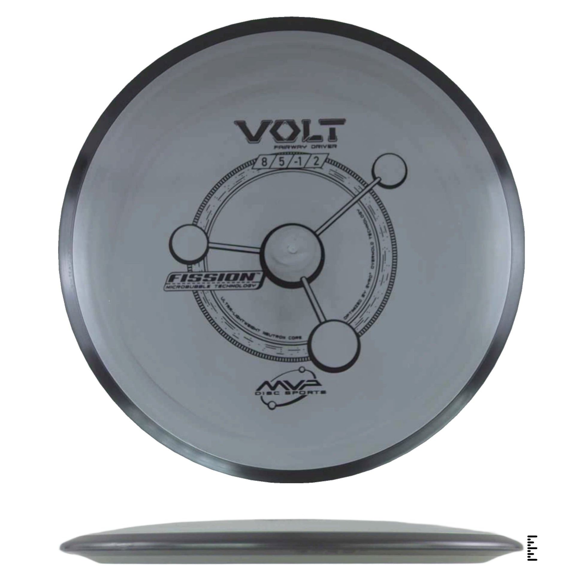 MVP Disc Sports Fission Volt - Gray - Powergrip USA