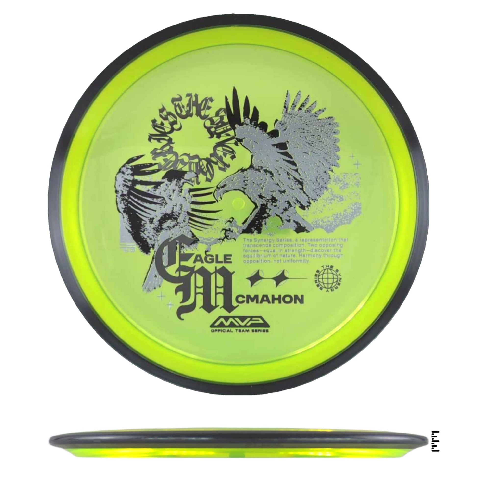 MVP Disc Sports Proton Resistor - Eagle McMahon Synergy Series - Lime - Powergrip USA