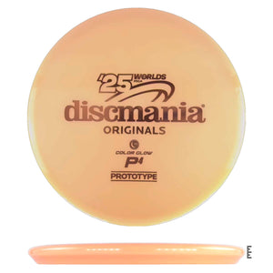 Color Glow C - Line P4 Prototype 2025 Worlds - Light Orange - Powergrip USA