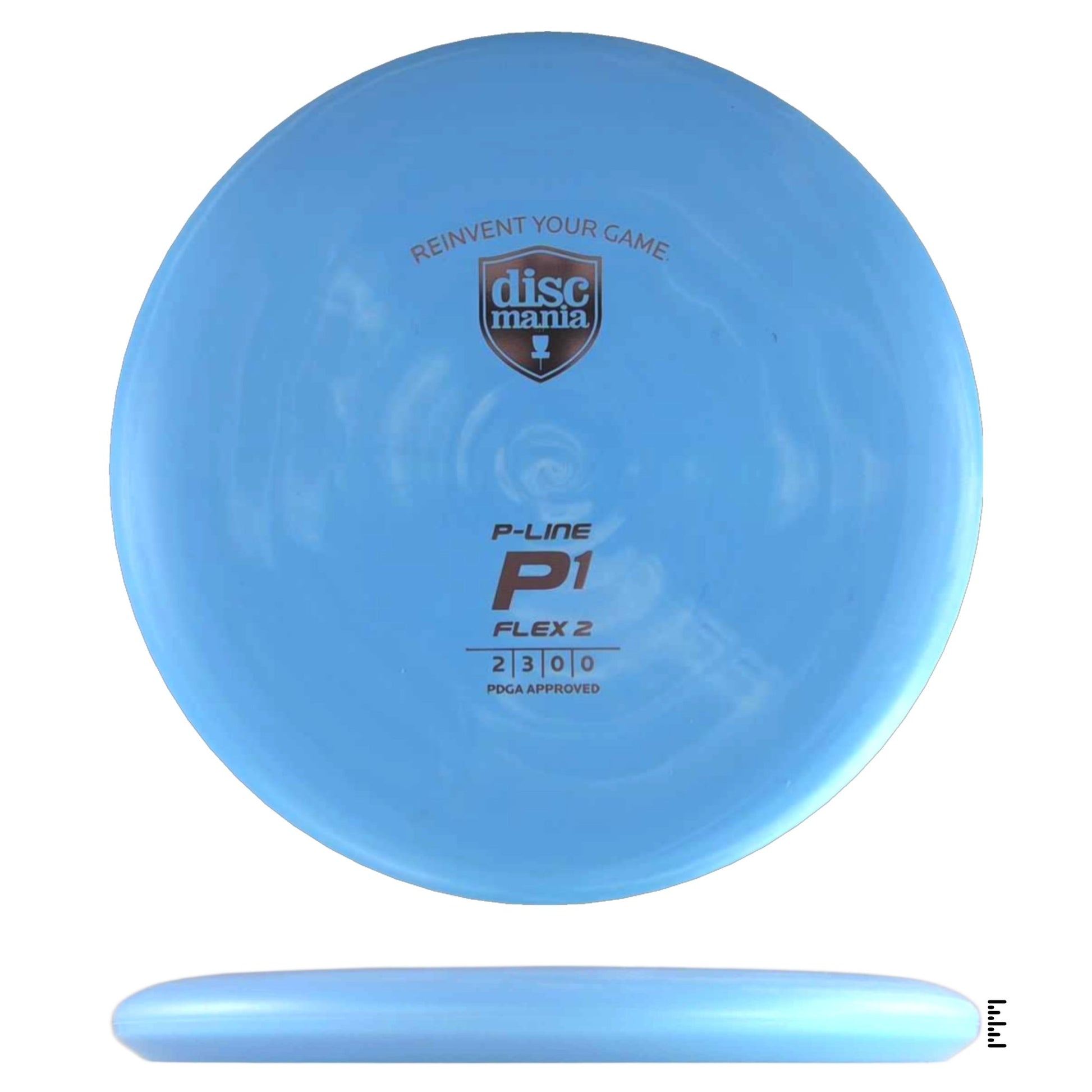 Discmania P - Line Flex 2 P1 - Sky Blue - Powergrip USA