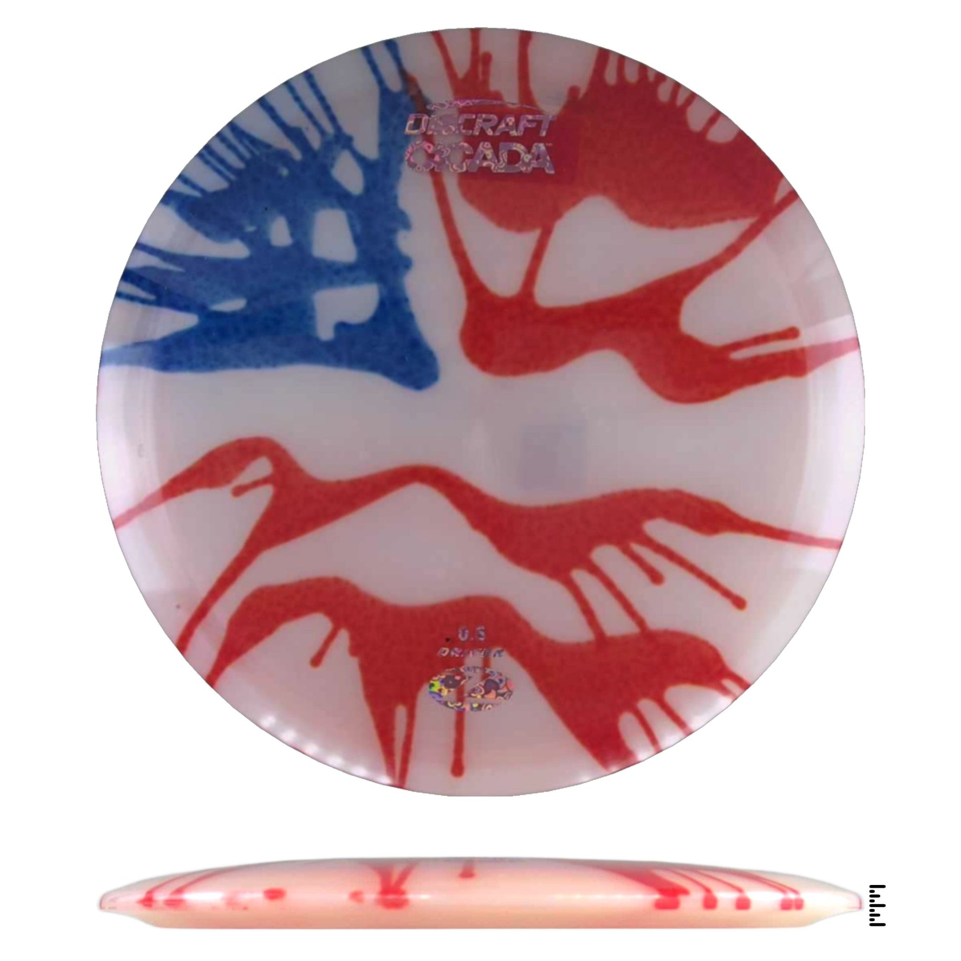 Discraft Z Line Fly Dye Cicada - Unique - Powergrip USA