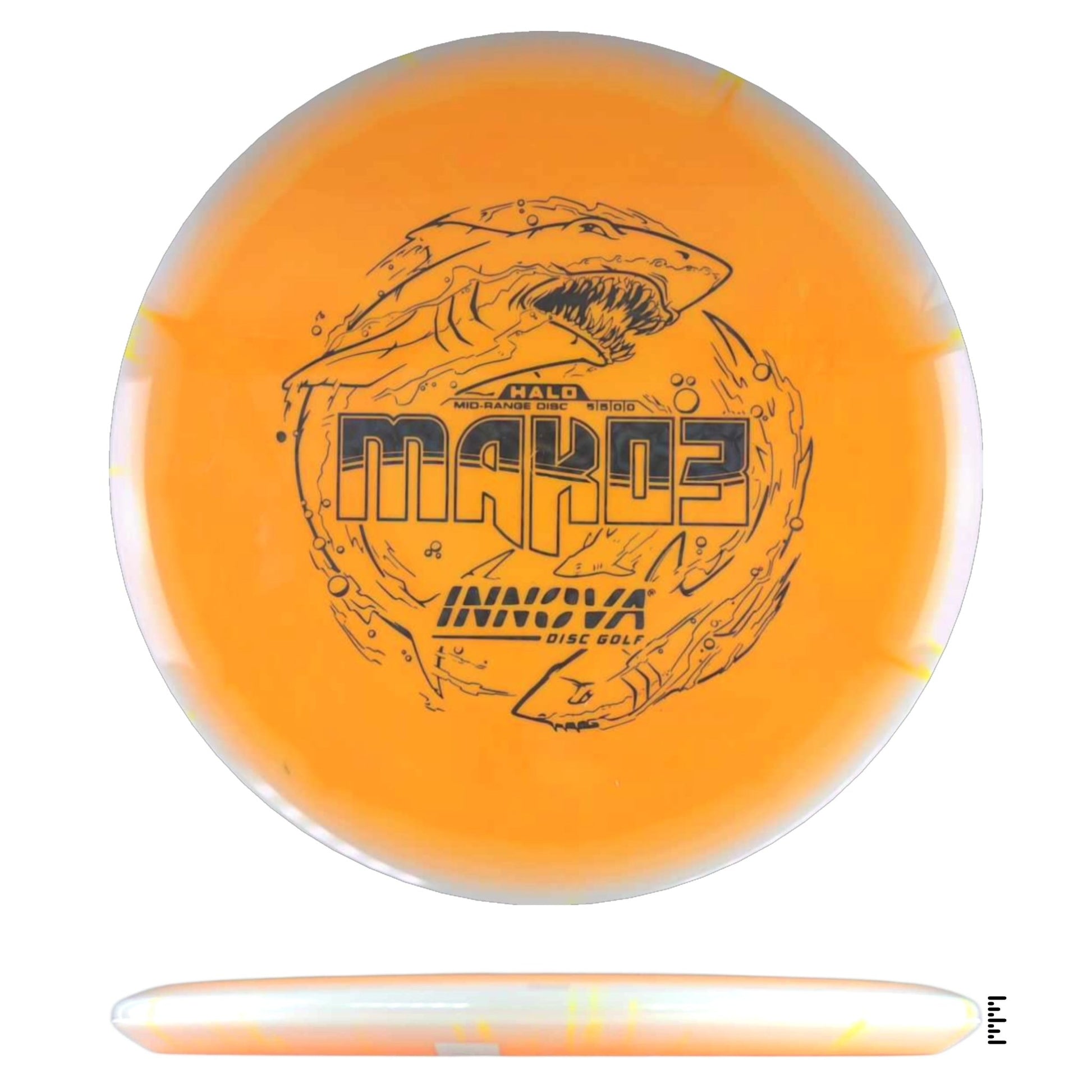 Innova Halo Star Mako3 - Orange / White - Powergrip USA