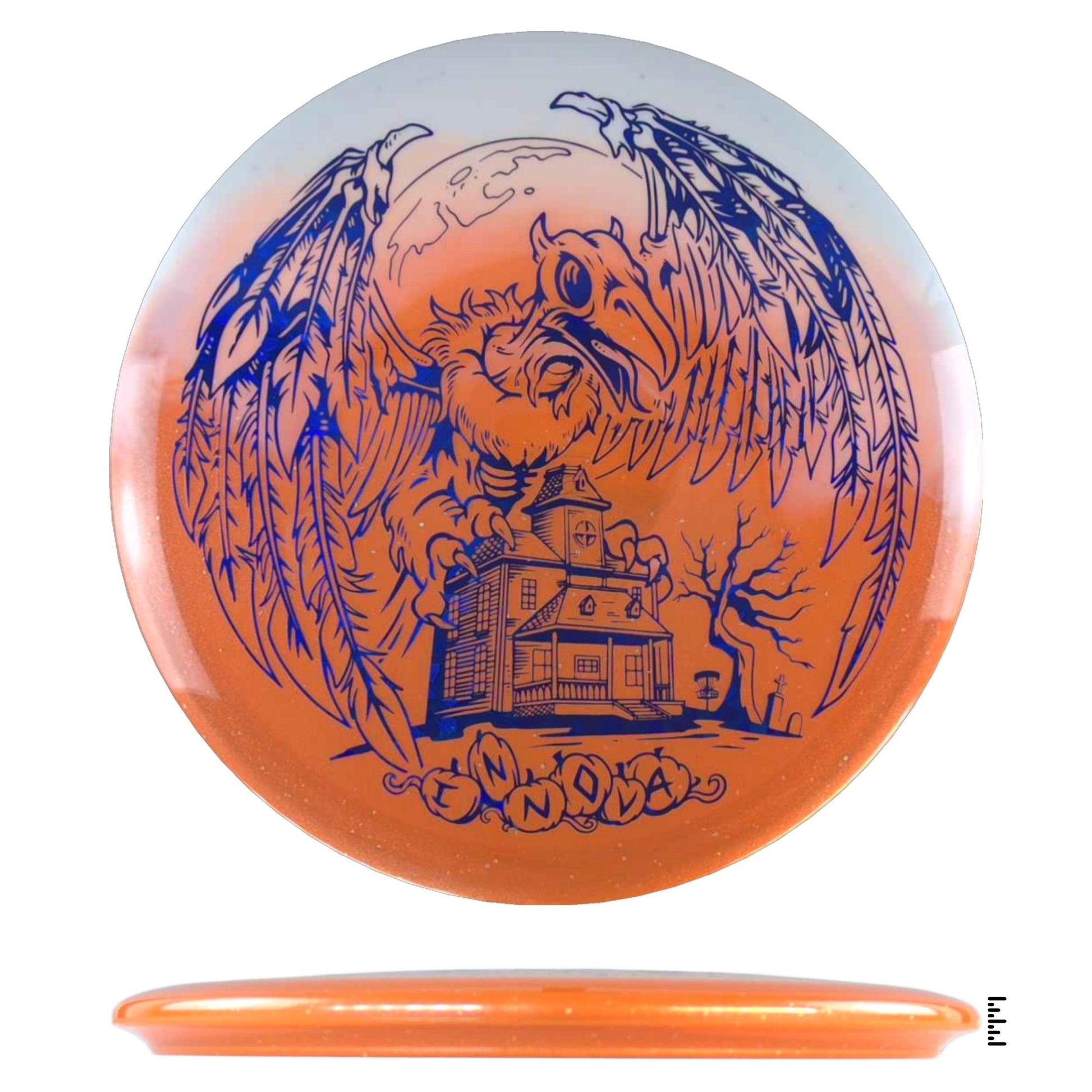 Innova Duo Roc3 - 2025 Halloween Edition - White / Orange - Duo - Powergrip USA