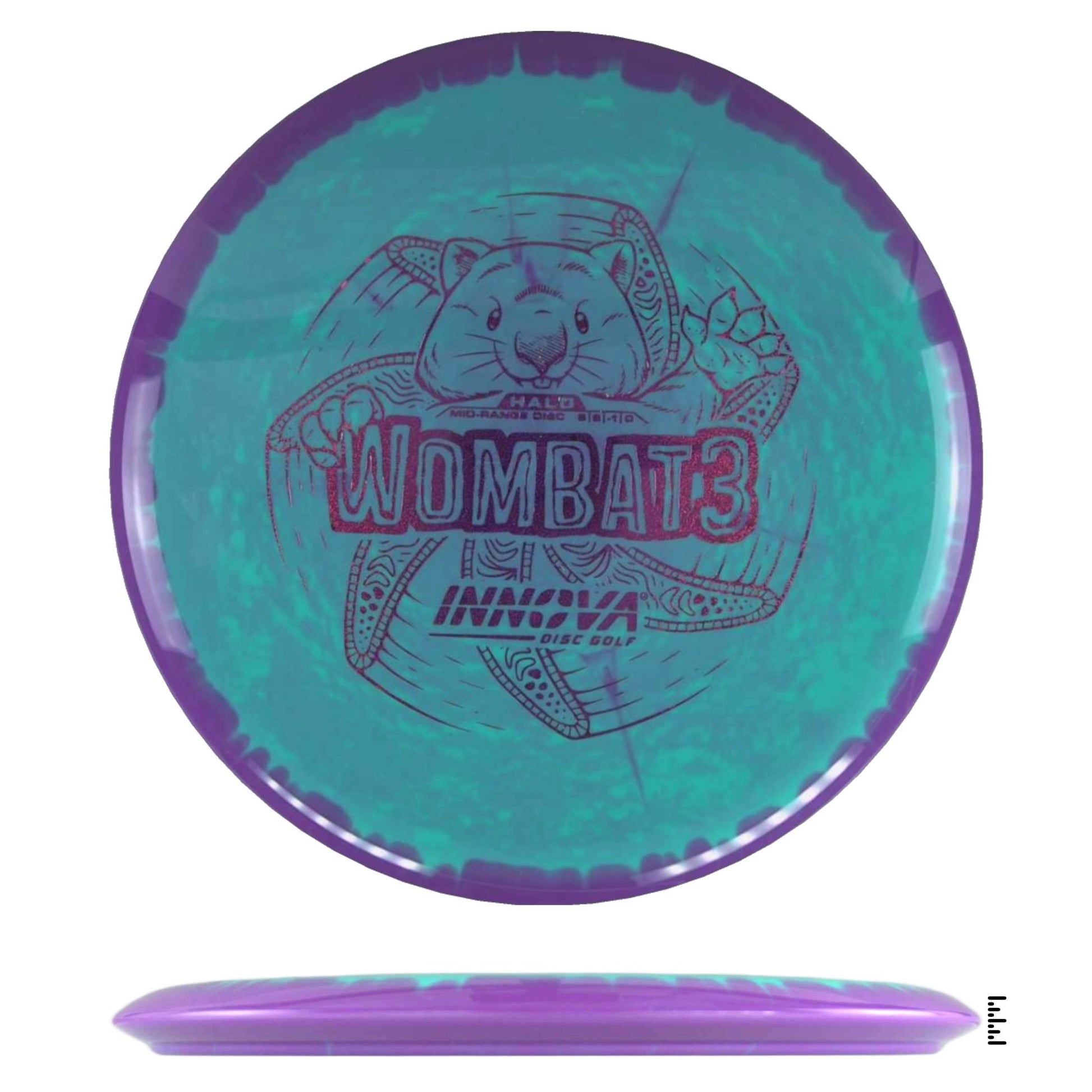 Innova Halo Wombat3 - Turquoise / Violet - Powergrip USA