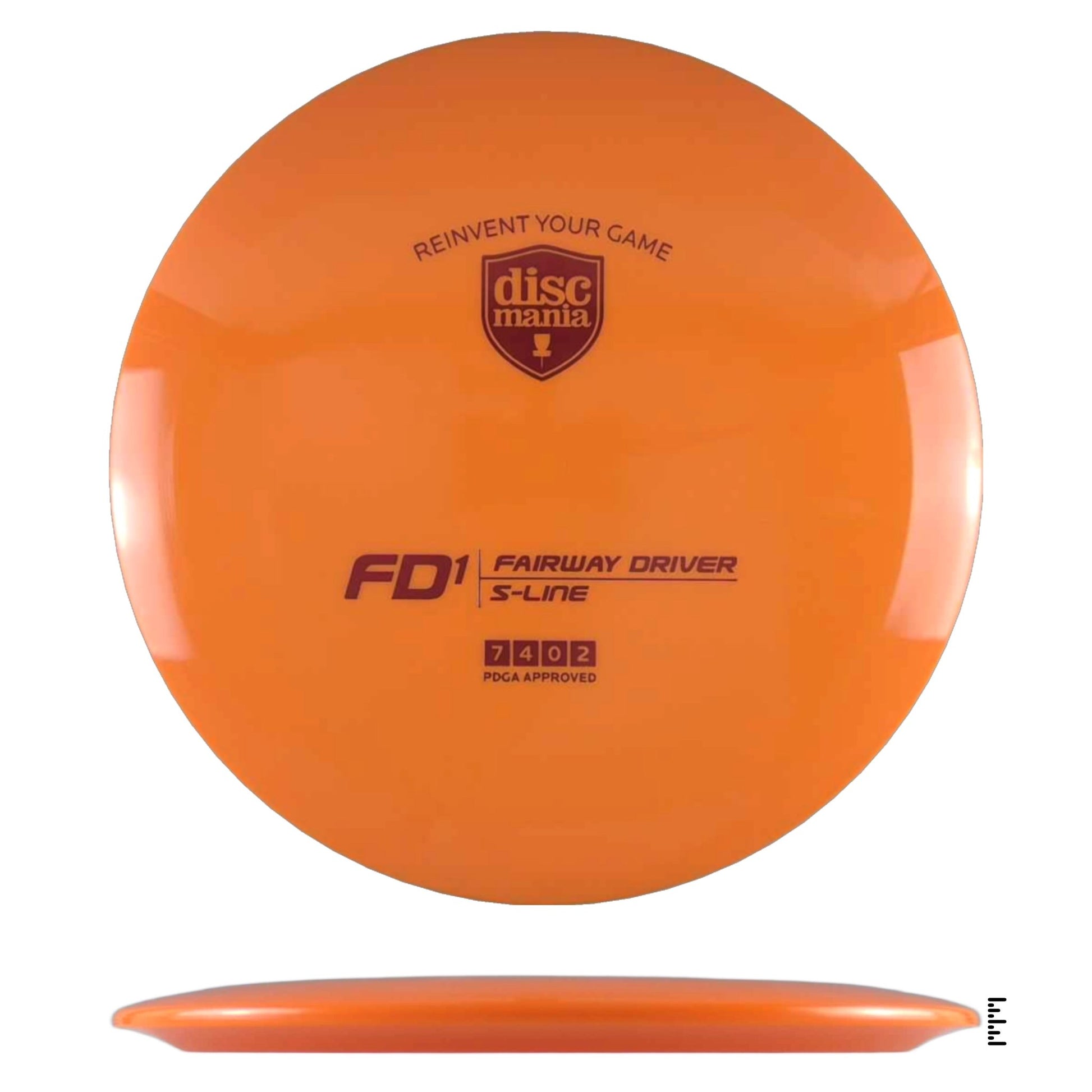 Discmania S - Line FD1 - Orange - Powergrip USA