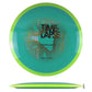 Axiom Discs Simon Line Neutron Time - Lapse Factory Misprint - Turquoise / Fluorescent Yellow - Powergrip USA